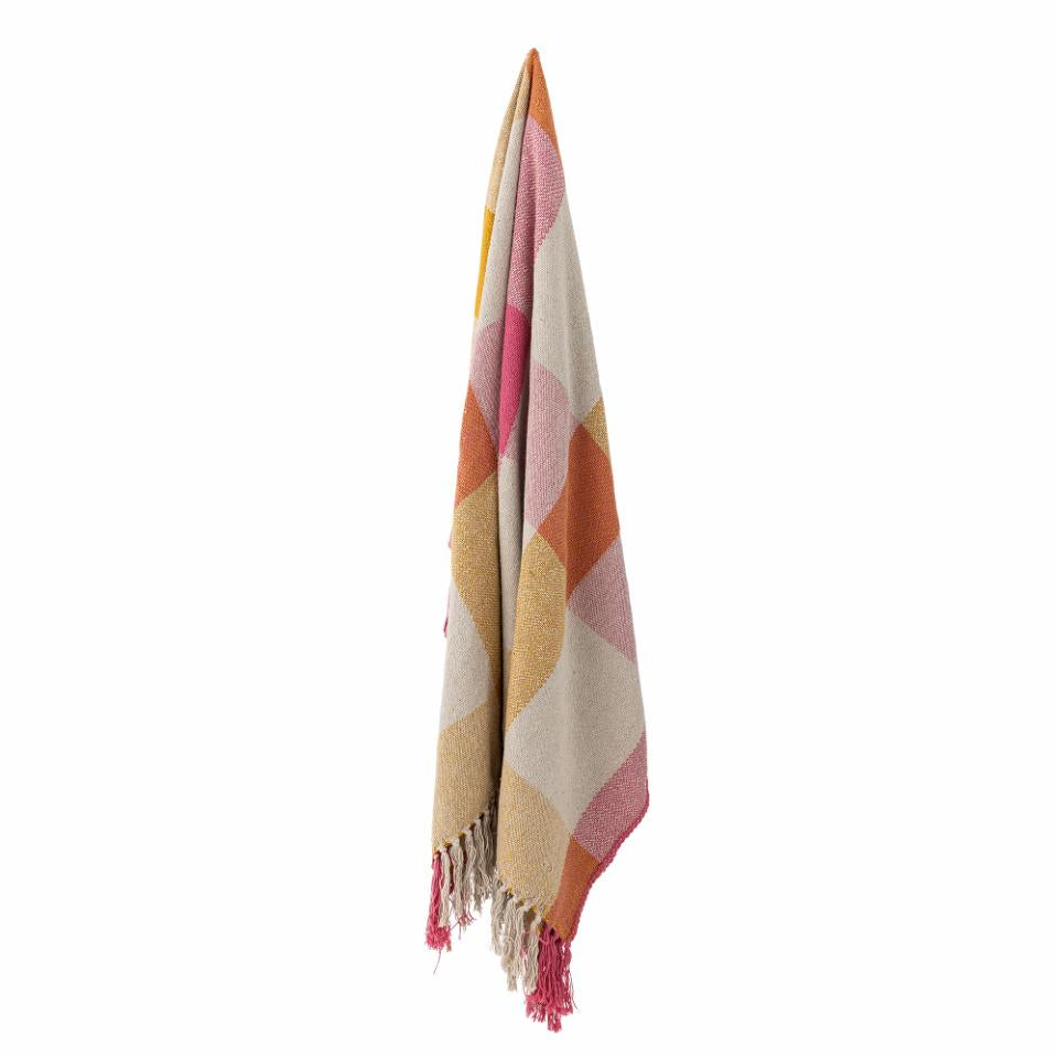Bloomingville Hadley Plaid – Multi (Recycled Cotton) - Ruby Conceptstore