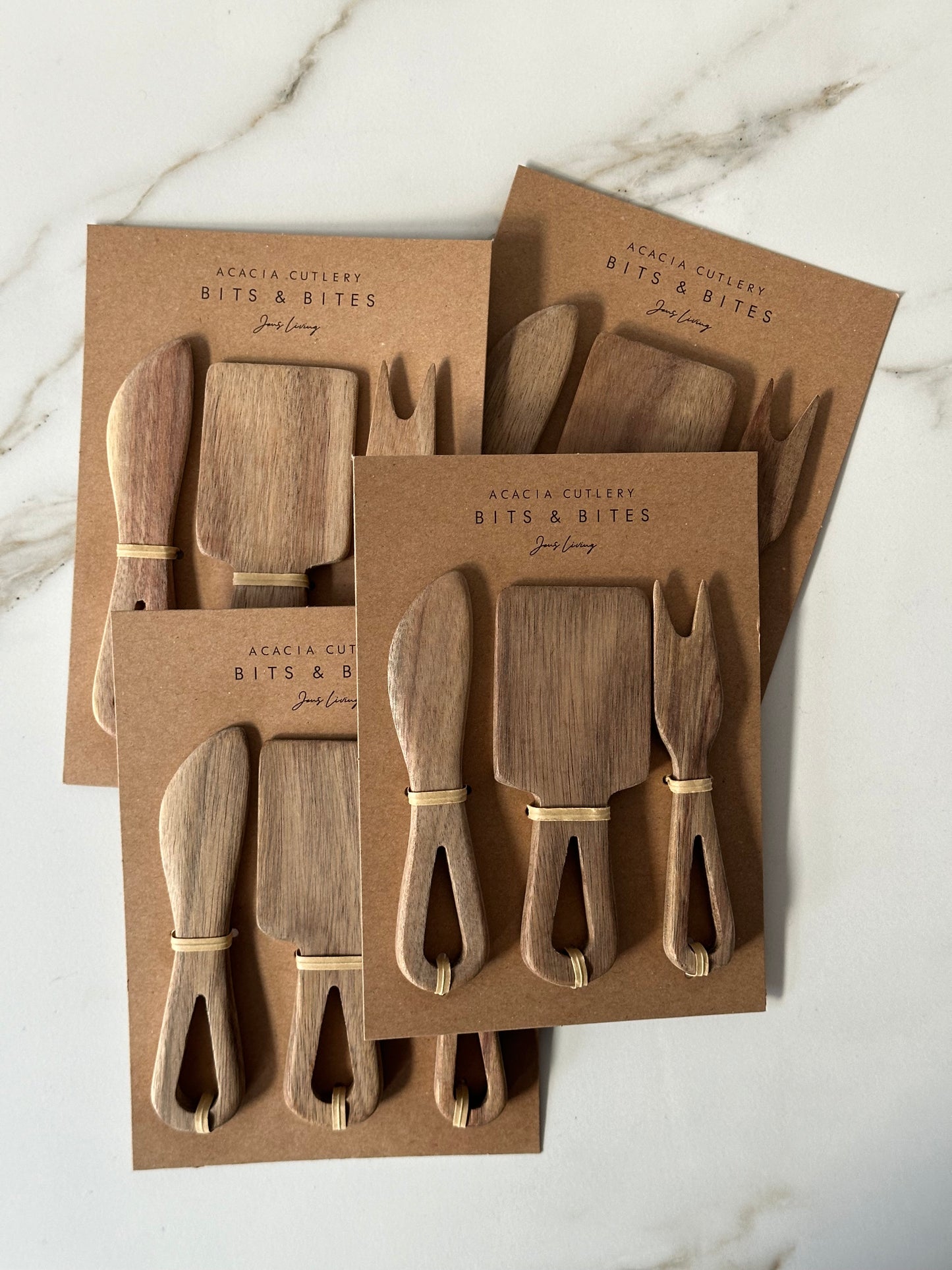 Borrelbestek hout - RUBY Conceptstore