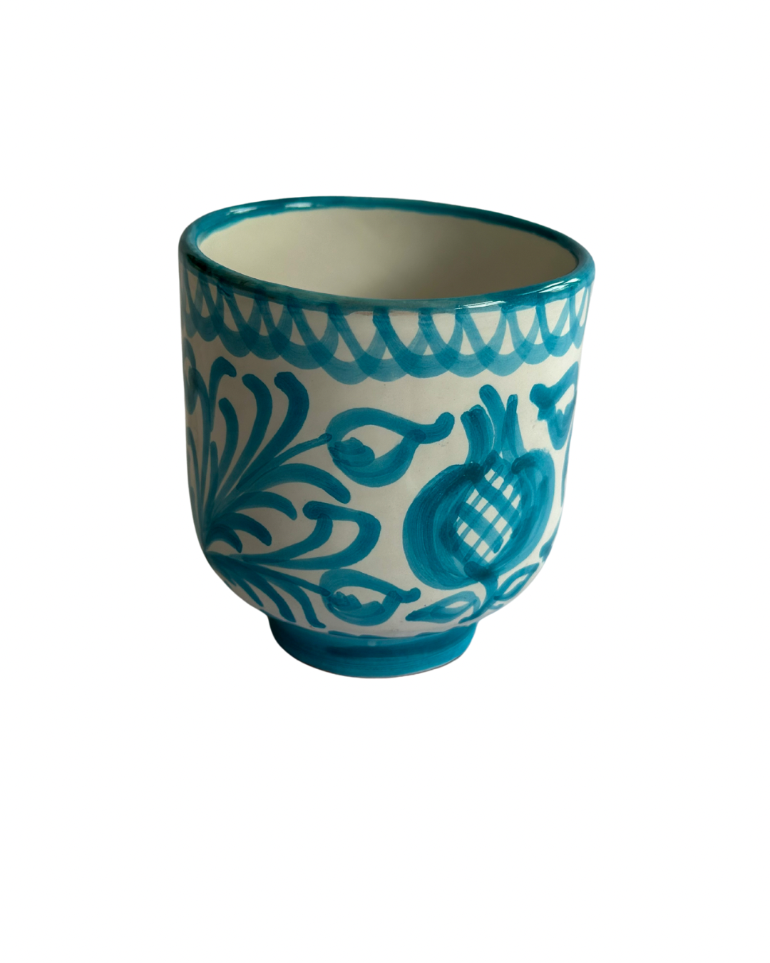 Mok Turquoise - Rubia Cerámica | Handgemaakt Spaans keramiek