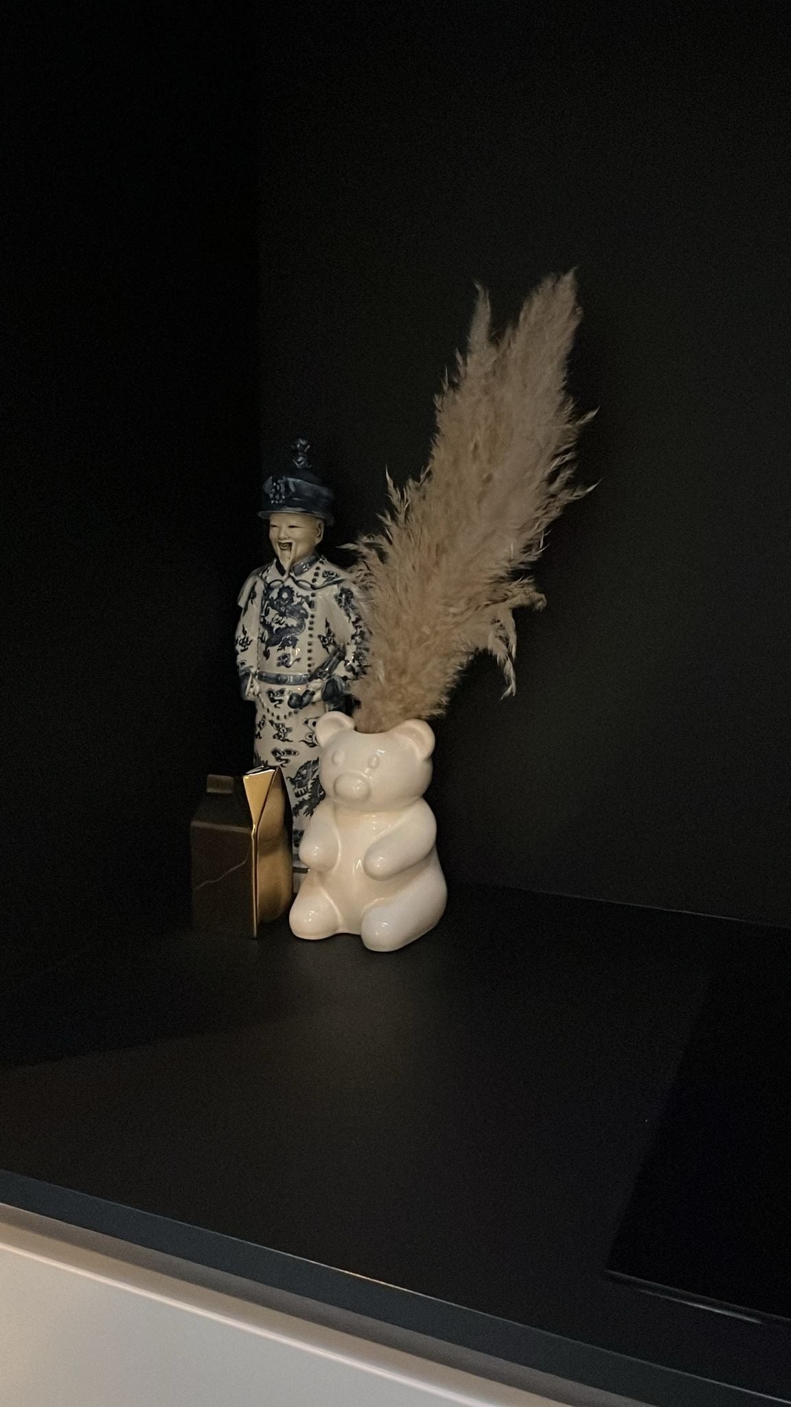 Candy beer vaas: 20 cm, 4 kleuren