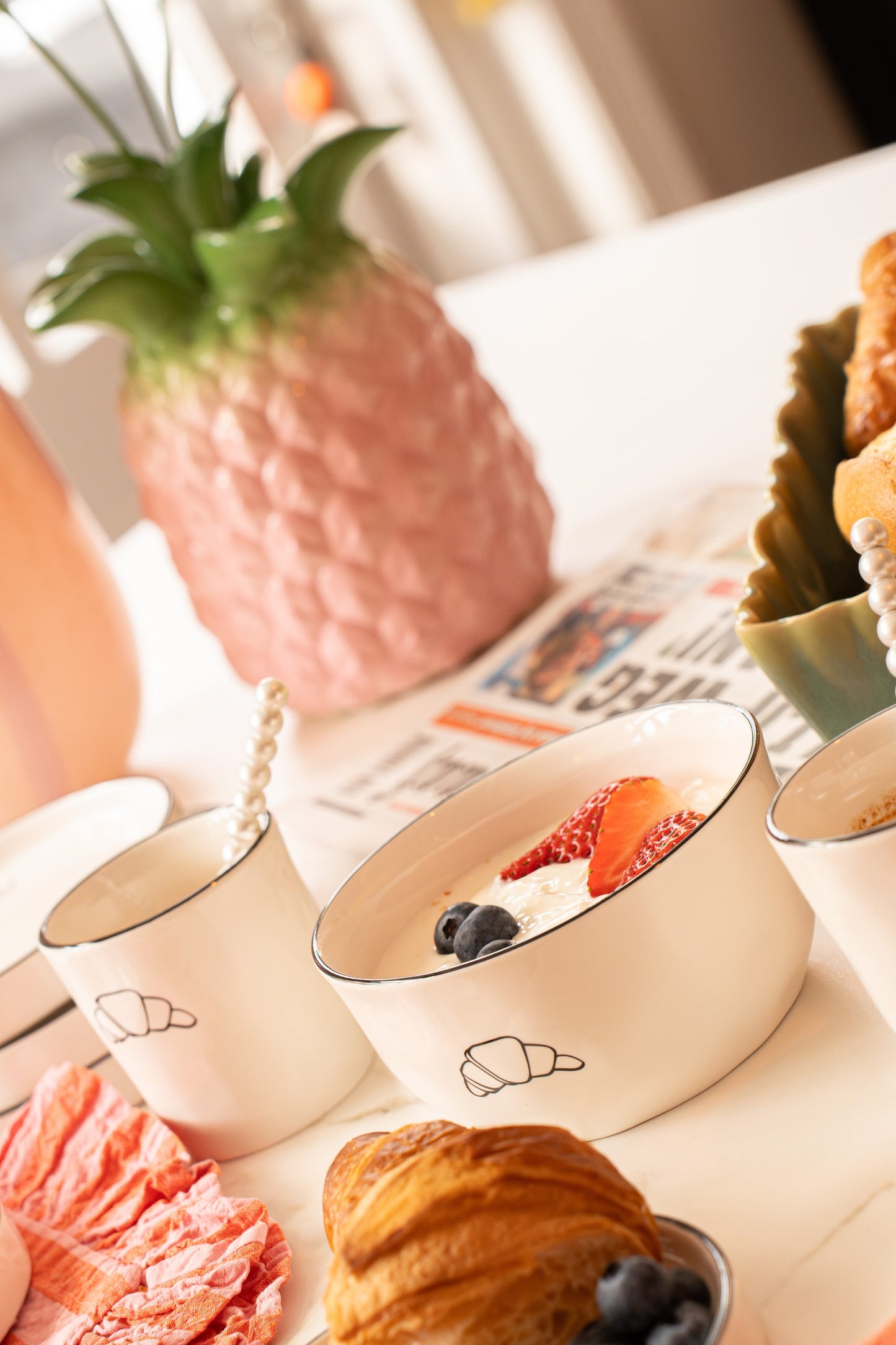 Bordjes uit de croissants collectie | Ruby Conceptstore