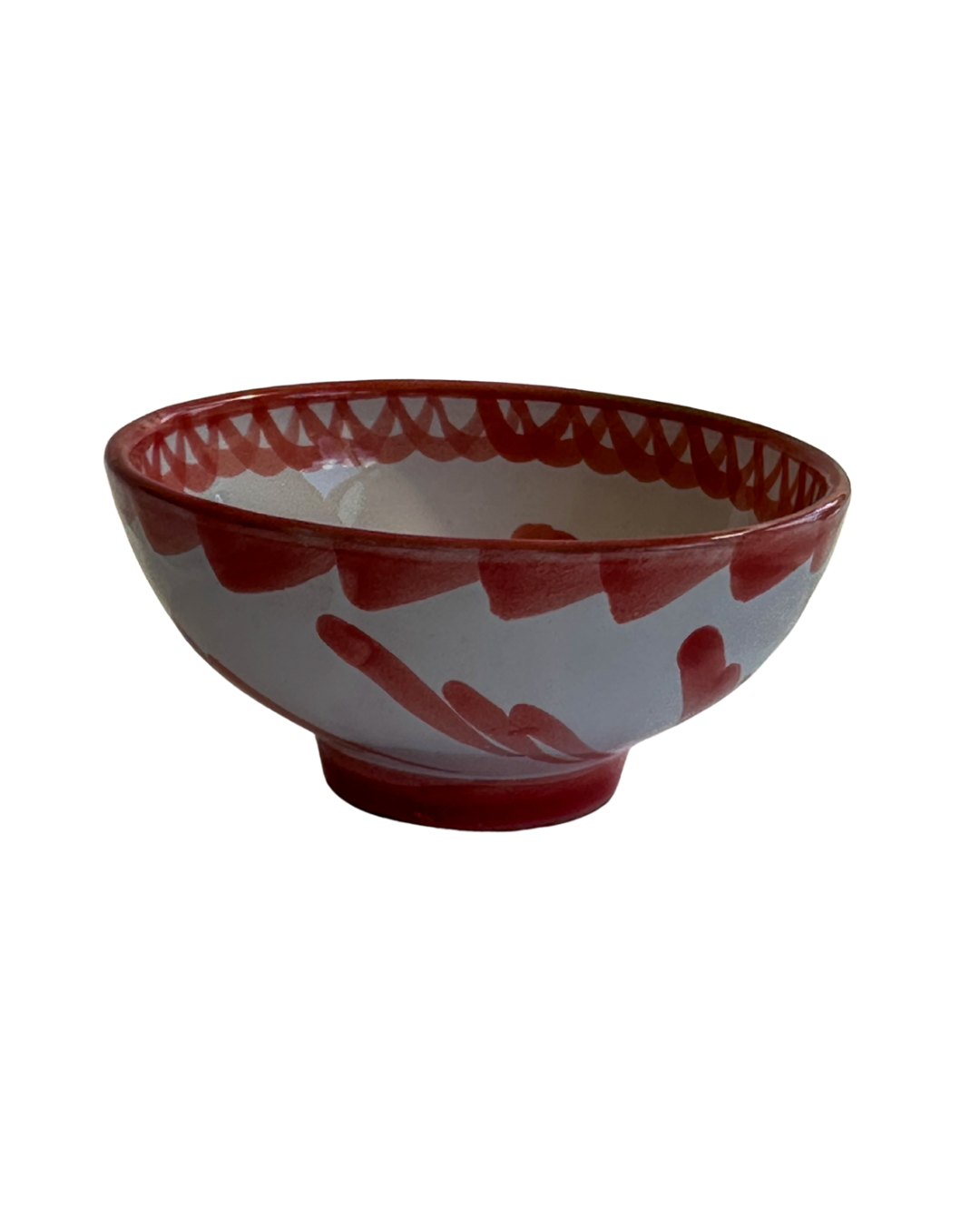 Tapasschaaltje 10 cm Granada Coral | Rubia Cerámica
