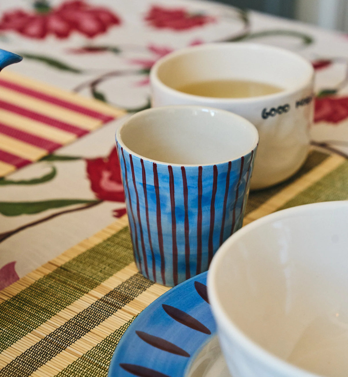 Anna + Nina - Stripe Affair Coffee Cup Set of 2