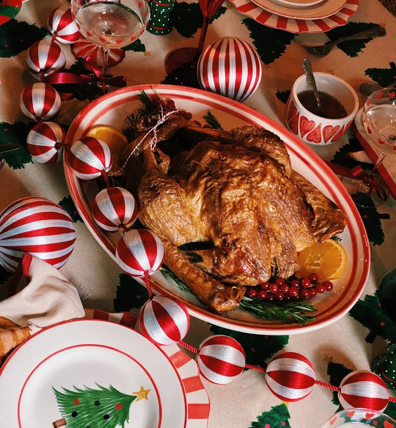 PRE ORDER - Anna +Nina - Serveerschaal Kalkoen