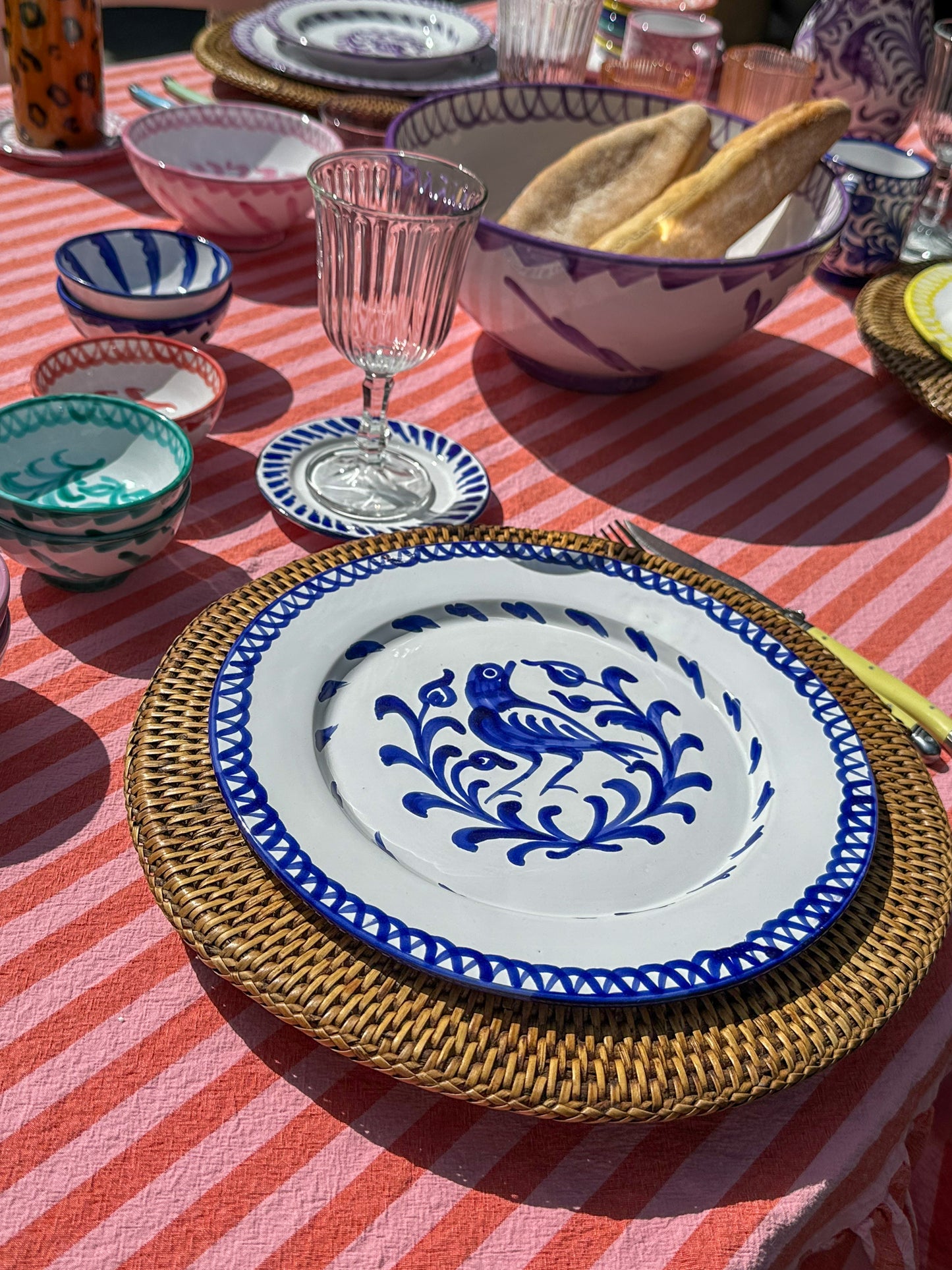 Dinerbord 26 cm Granada blauw | Rubia Cerámica