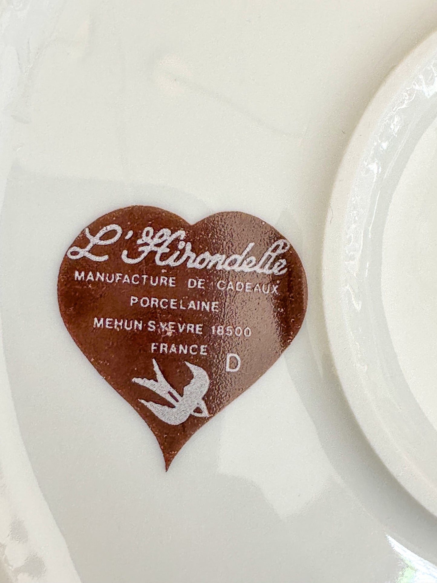 Vintage Frans groot Kaasbord ‘Les Fromages de France’ – Made in France L’Hirondelle/Pillivuyt - Ruby Conceptstore