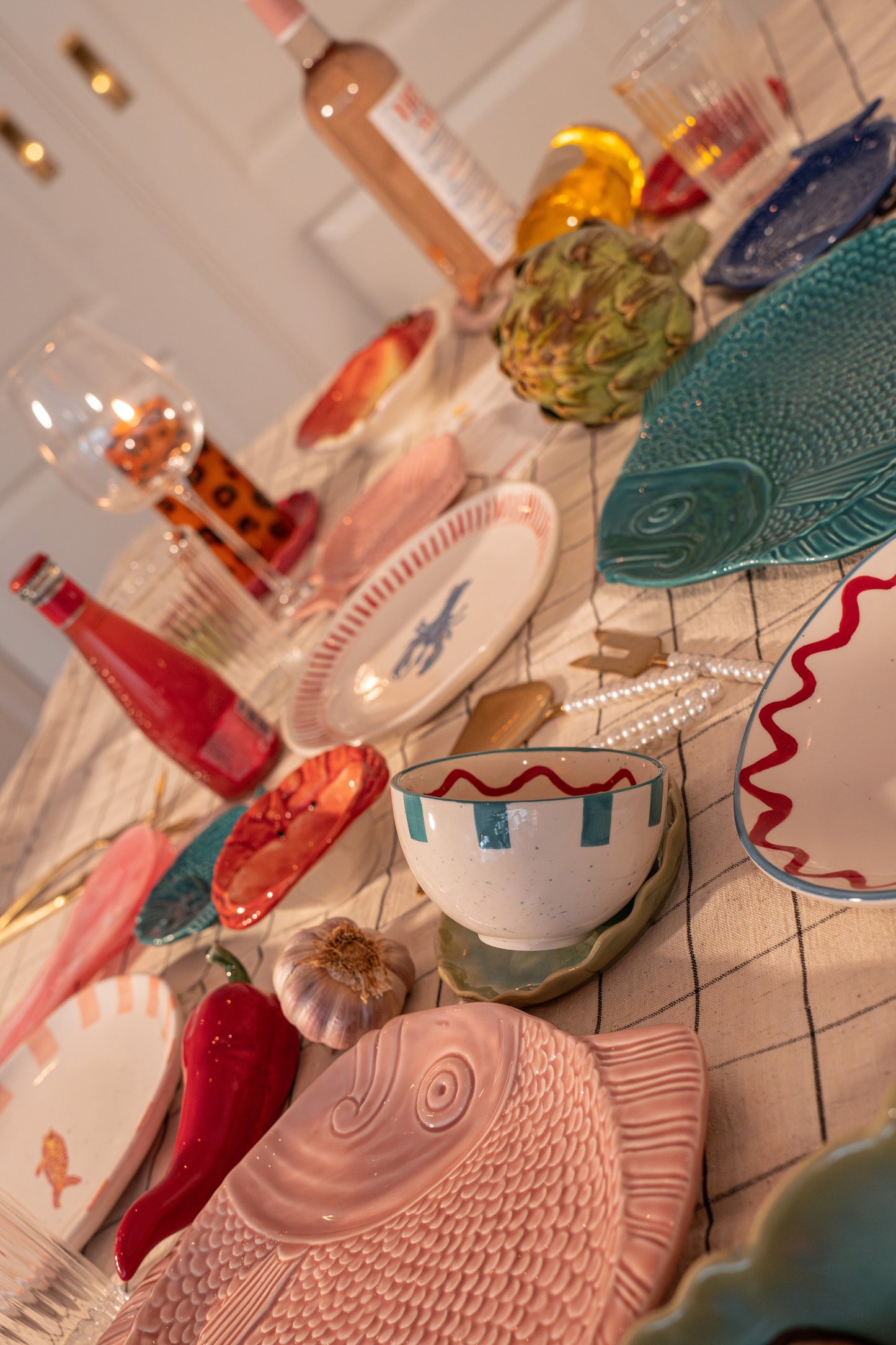 Groot bord vis | Ruby Conceptstore