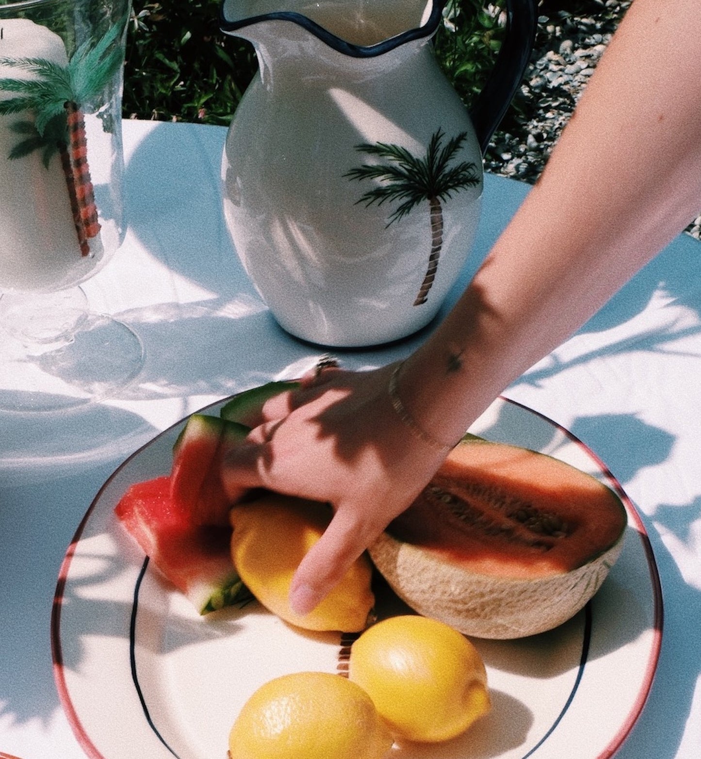 Anna + Nina - Karaf palmboom