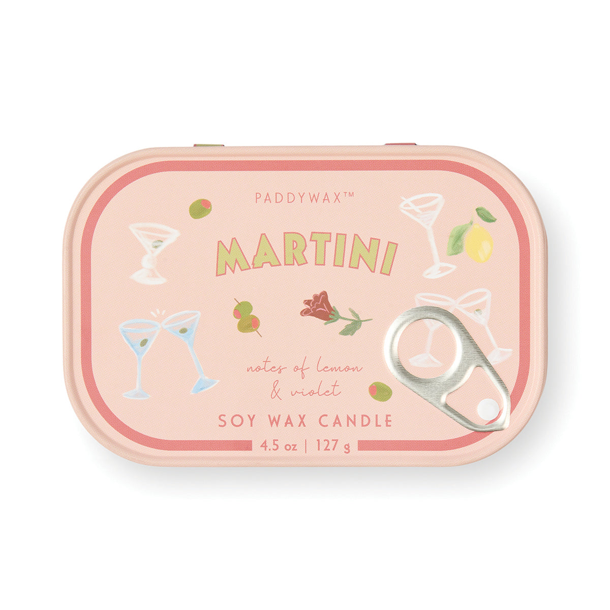 Paddywax geurkaars blik Martini
