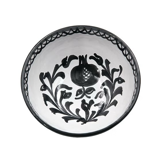 Tapasschaaltje 10 cm Granada Zwart | Rubia Cerámica