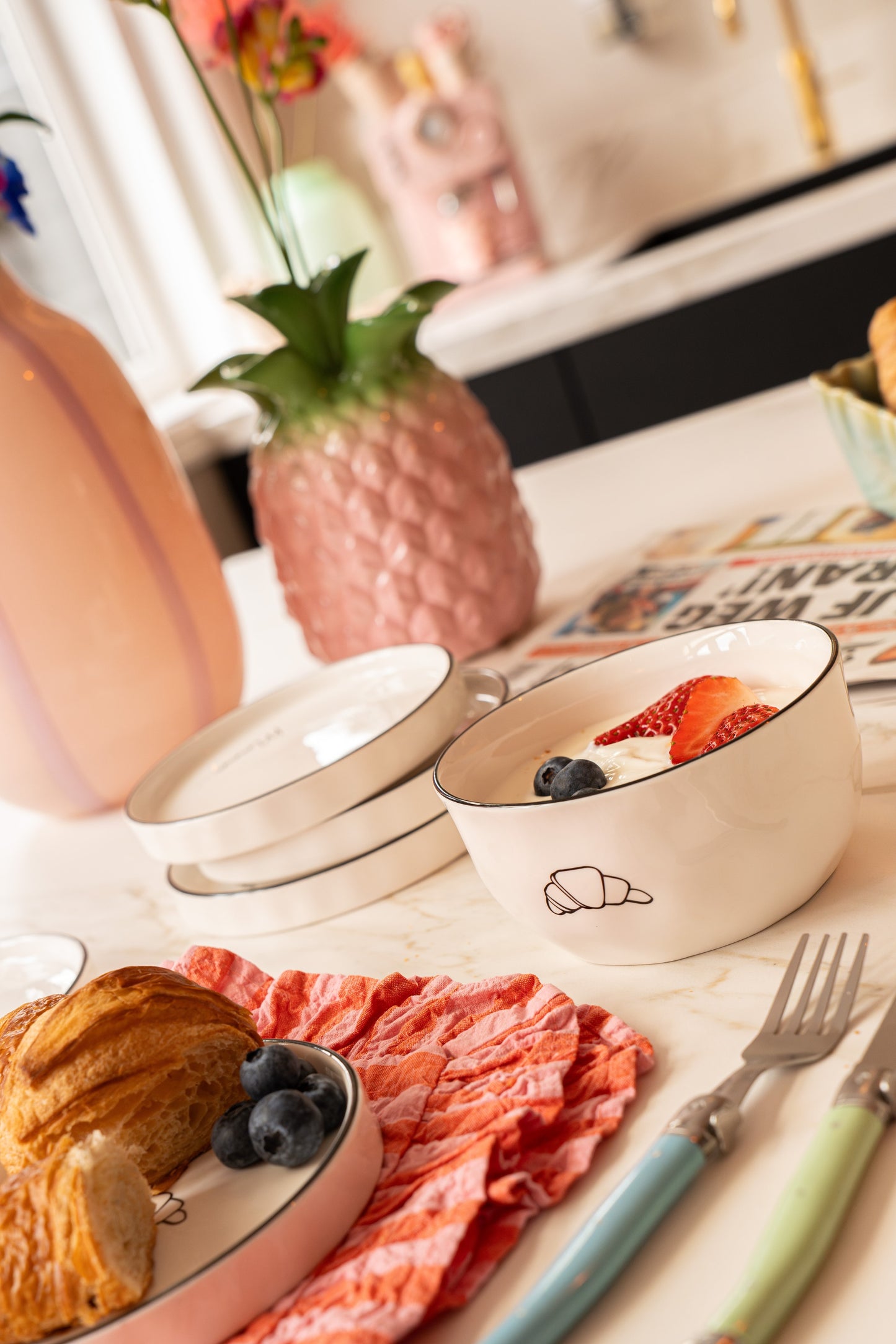 Bordjes uit de croissants collectie | Ruby Conceptstore