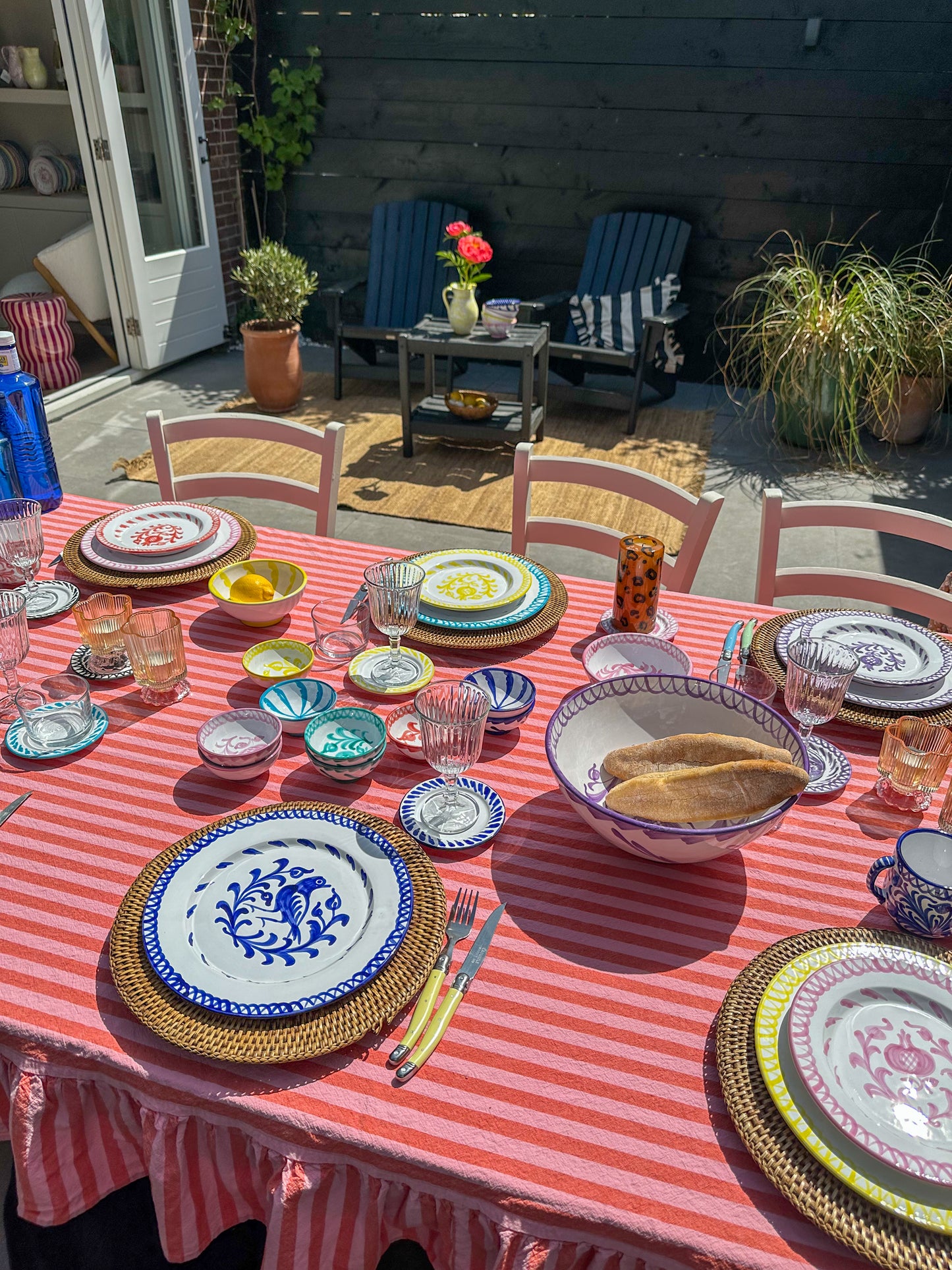 Dinerbord 26 cm Granada blauw | Rubia Cerámica