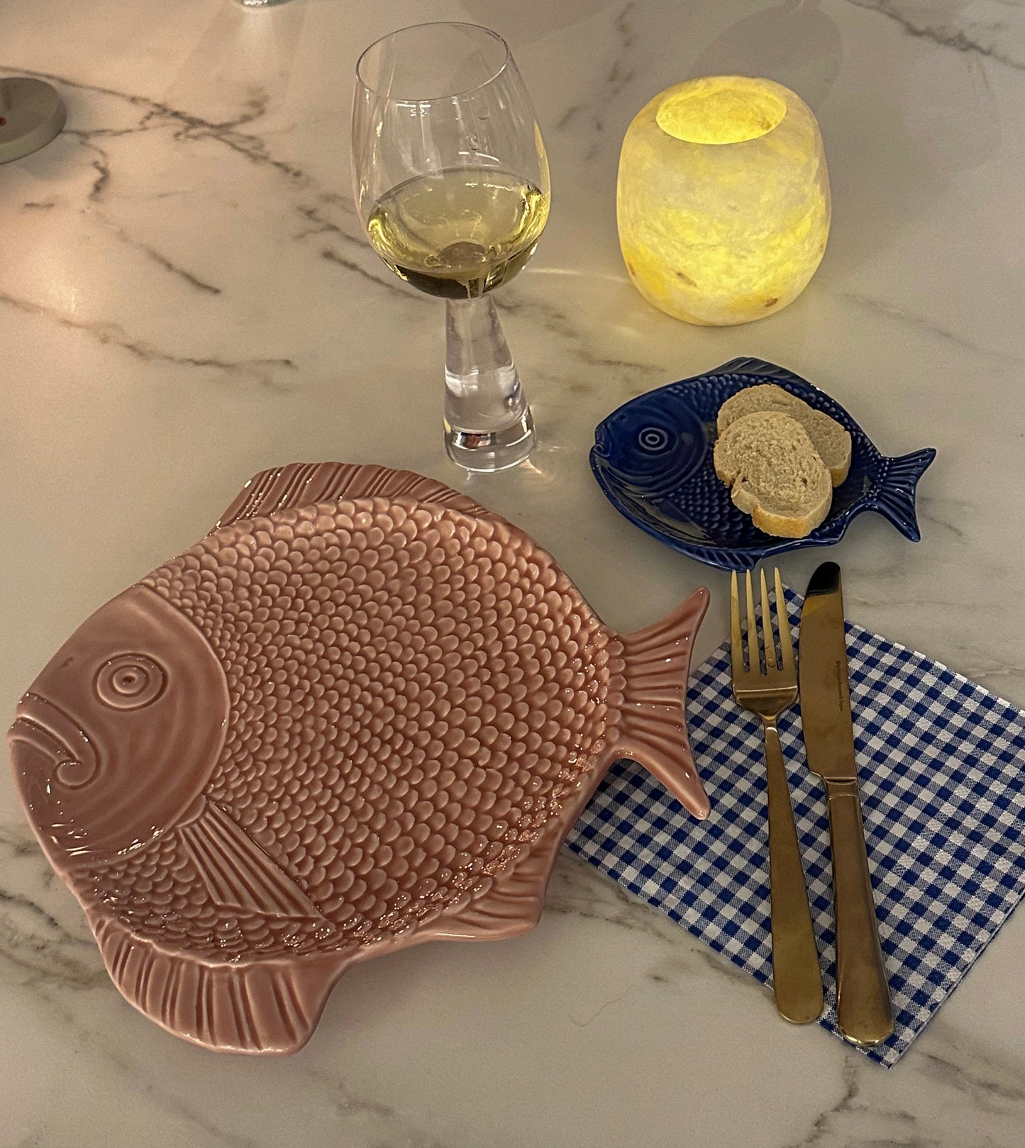 Groot bord vis | Ruby Conceptstore