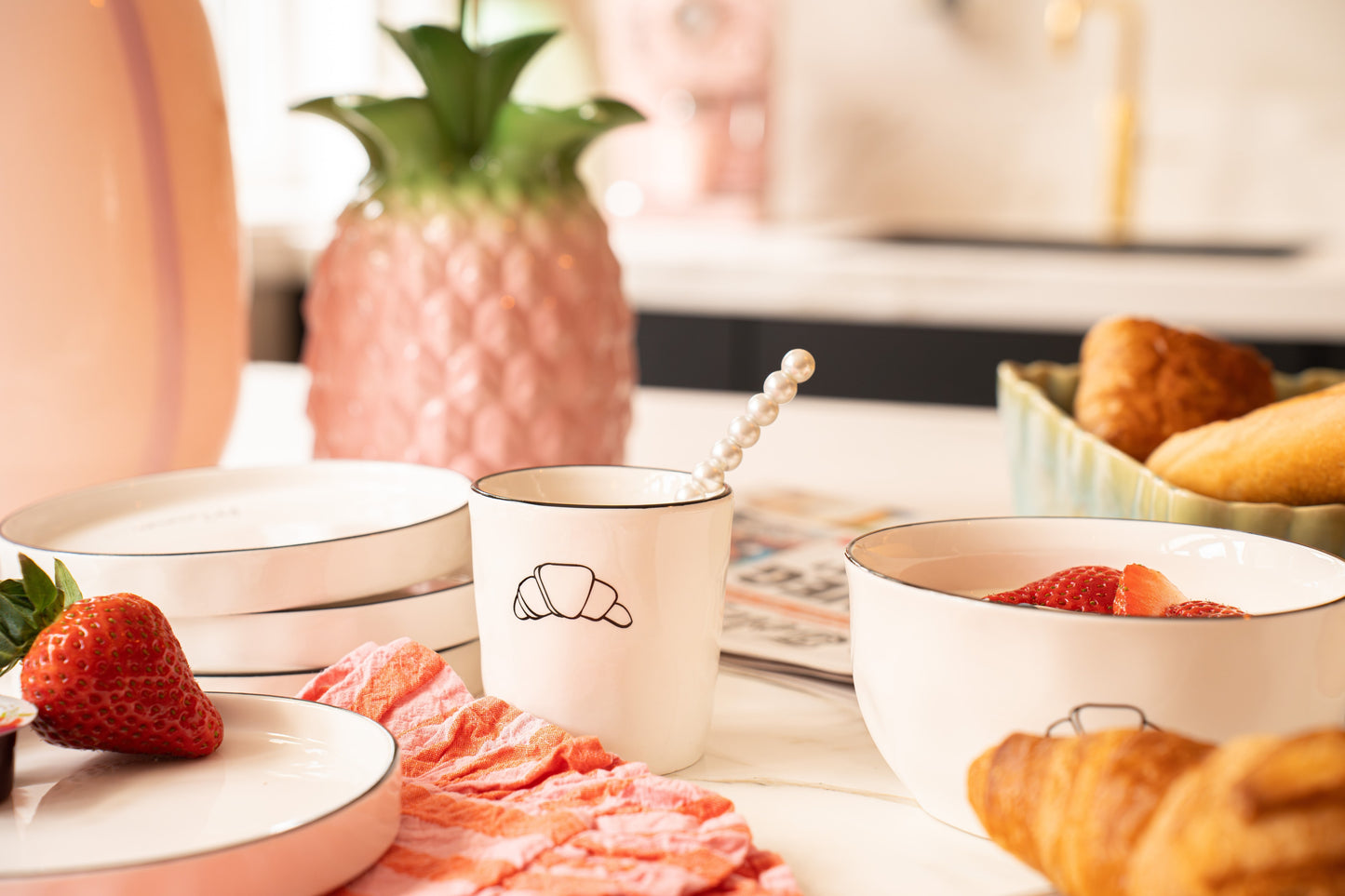 Bordjes uit de croissants collectie | Ruby Conceptstore