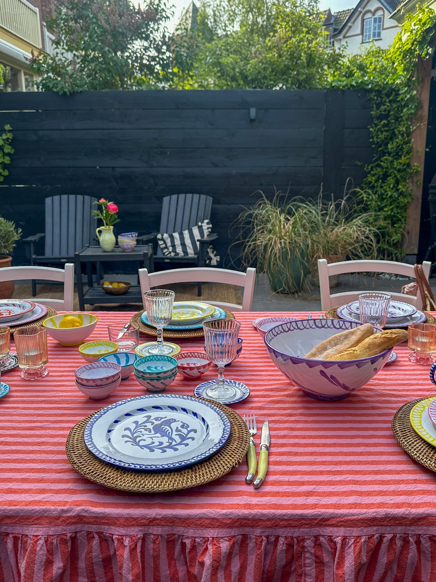 Dinerbord 26 cm Granada blauw | Rubia Cerámica