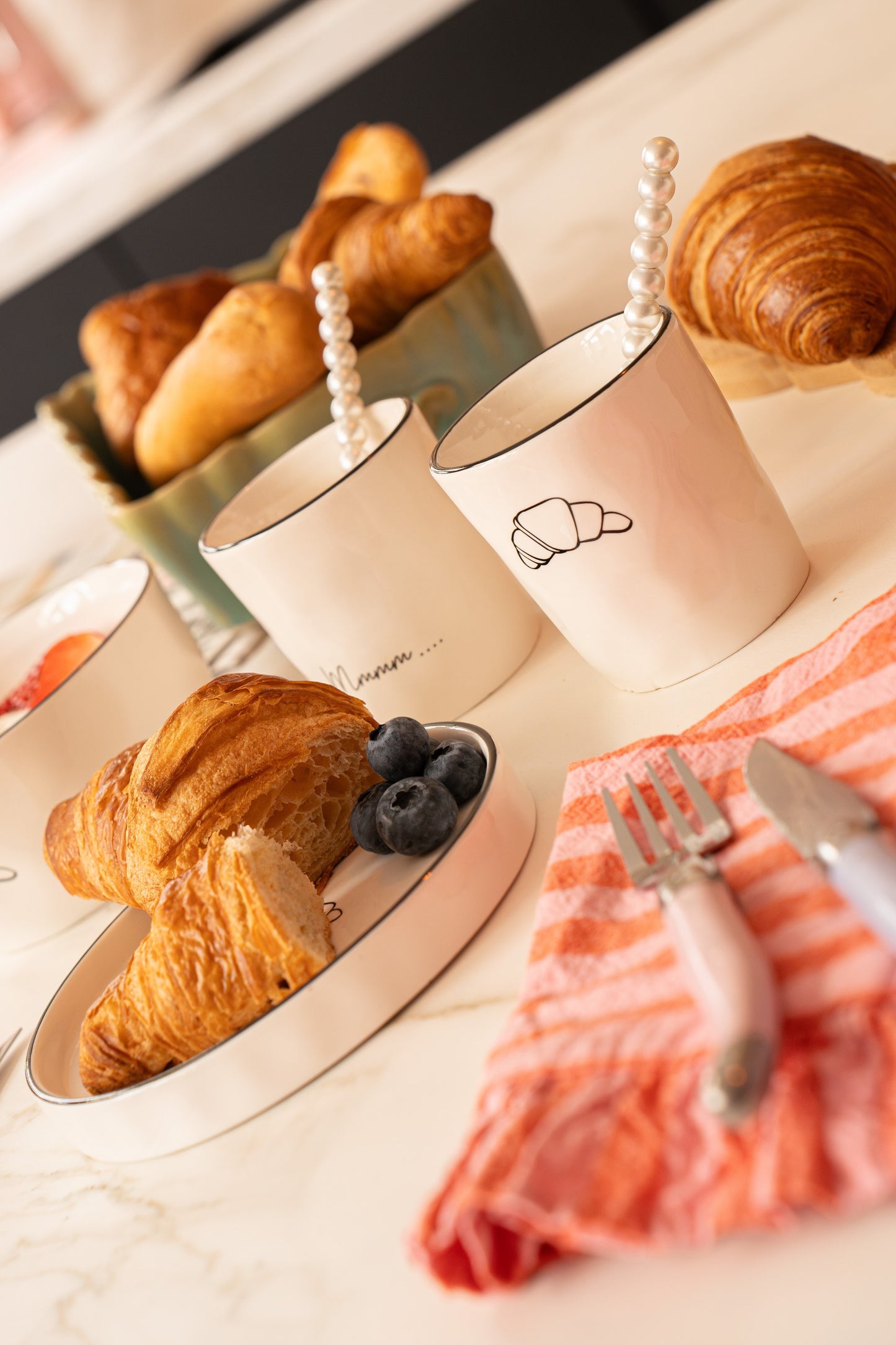 Bordjes uit de croissants collectie | Ruby Conceptstore