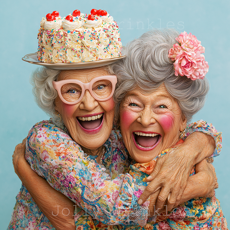 Jolly Wrinkels Wenskaarten - Ruby Conceptstore