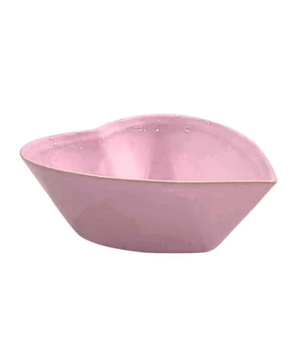 Ovenschaal hart S rose fondant