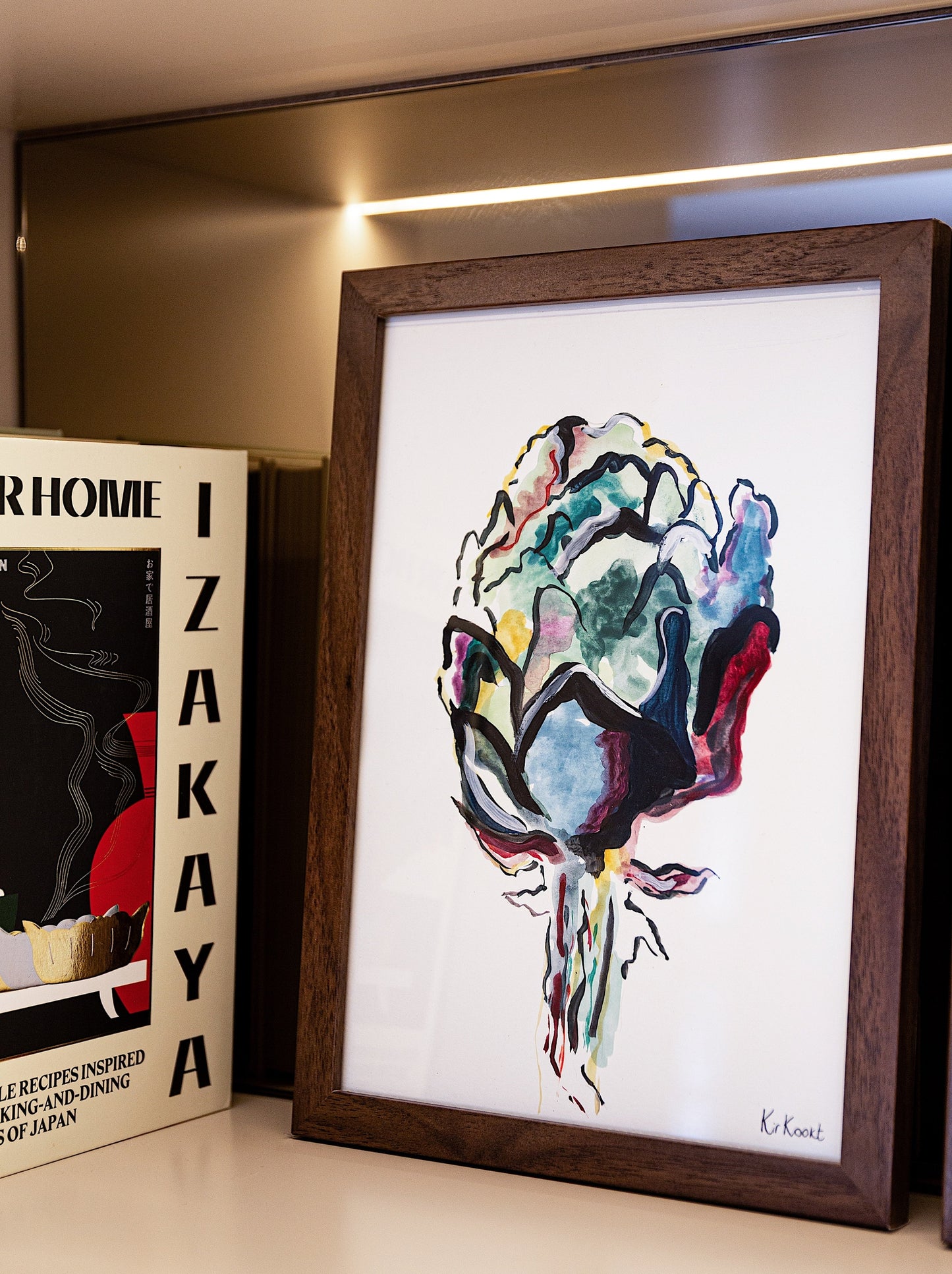 Luxe art print artisjok