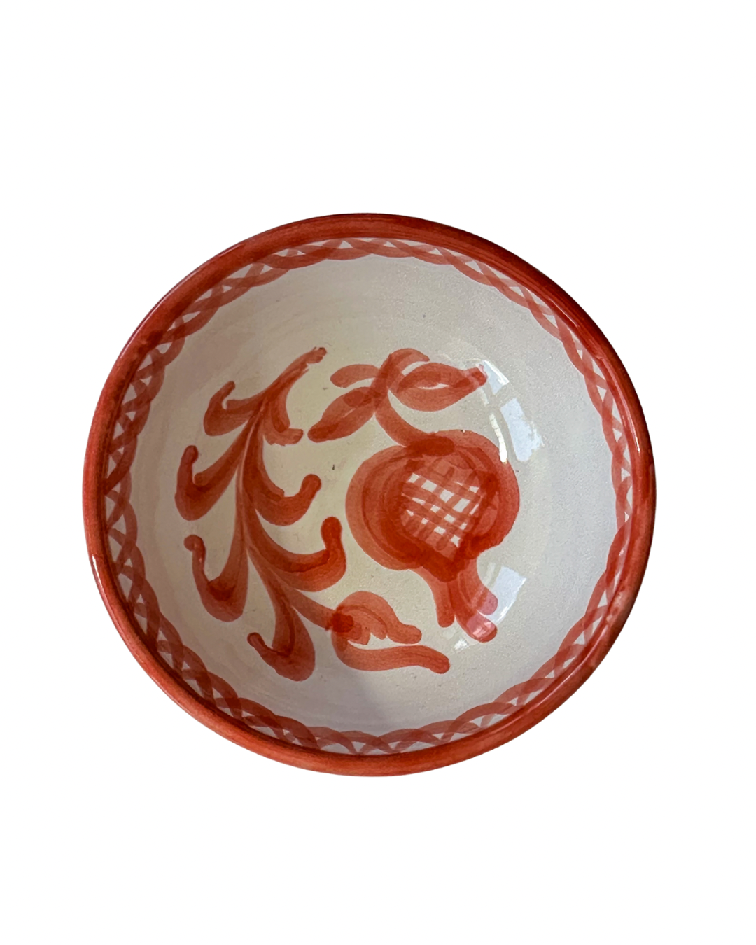 Tapasschaaltje 10 cm Granada Coral | Rubia Cerámica