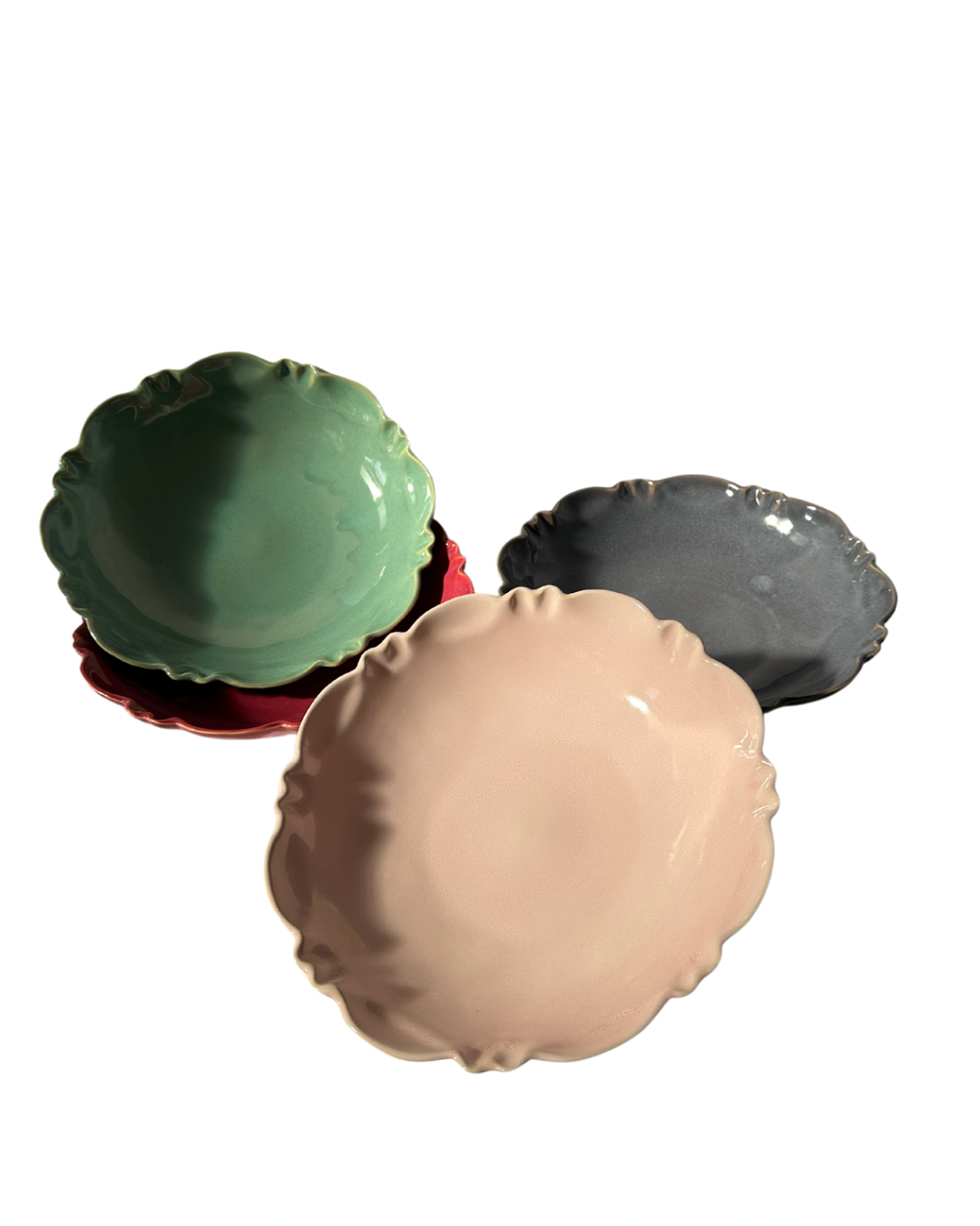 Saladeschaal Moove Rouge Cendré 29cm