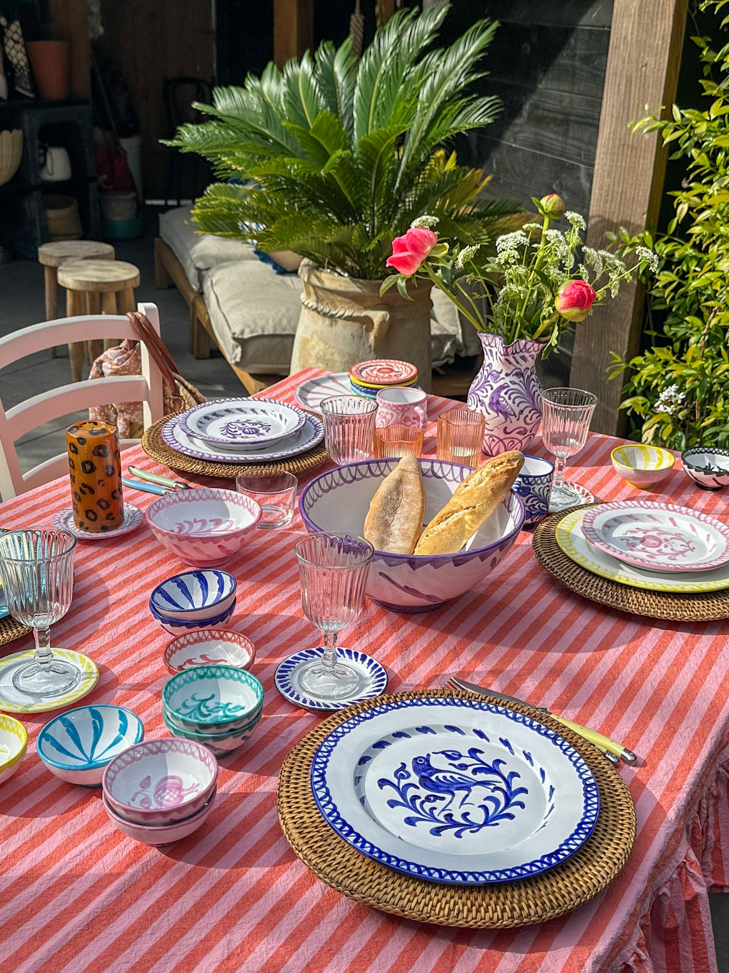 Dinerbord 26 cm Granada blauw | Rubia Cerámica
