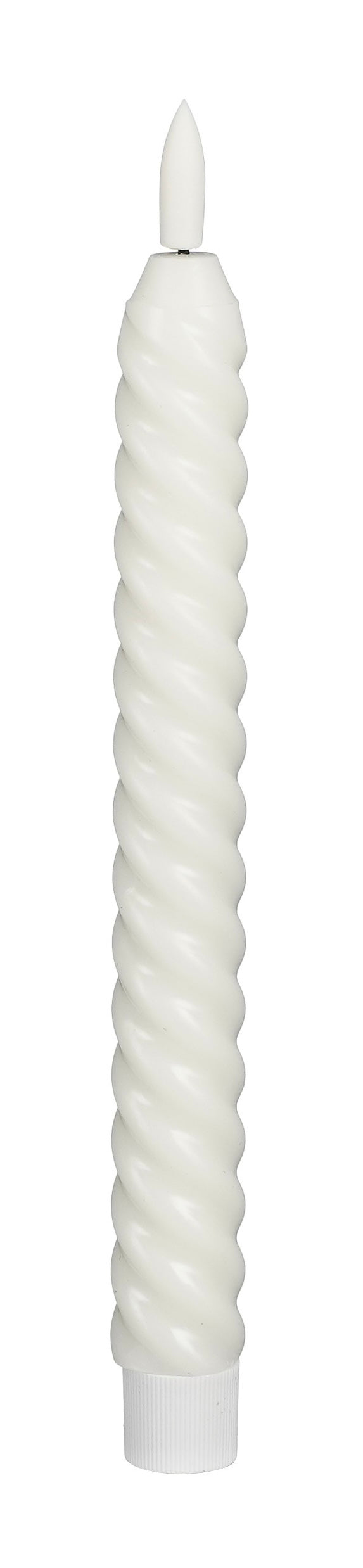 LED kaarsen twist wit (set van 2) - RUBY Conceptstore