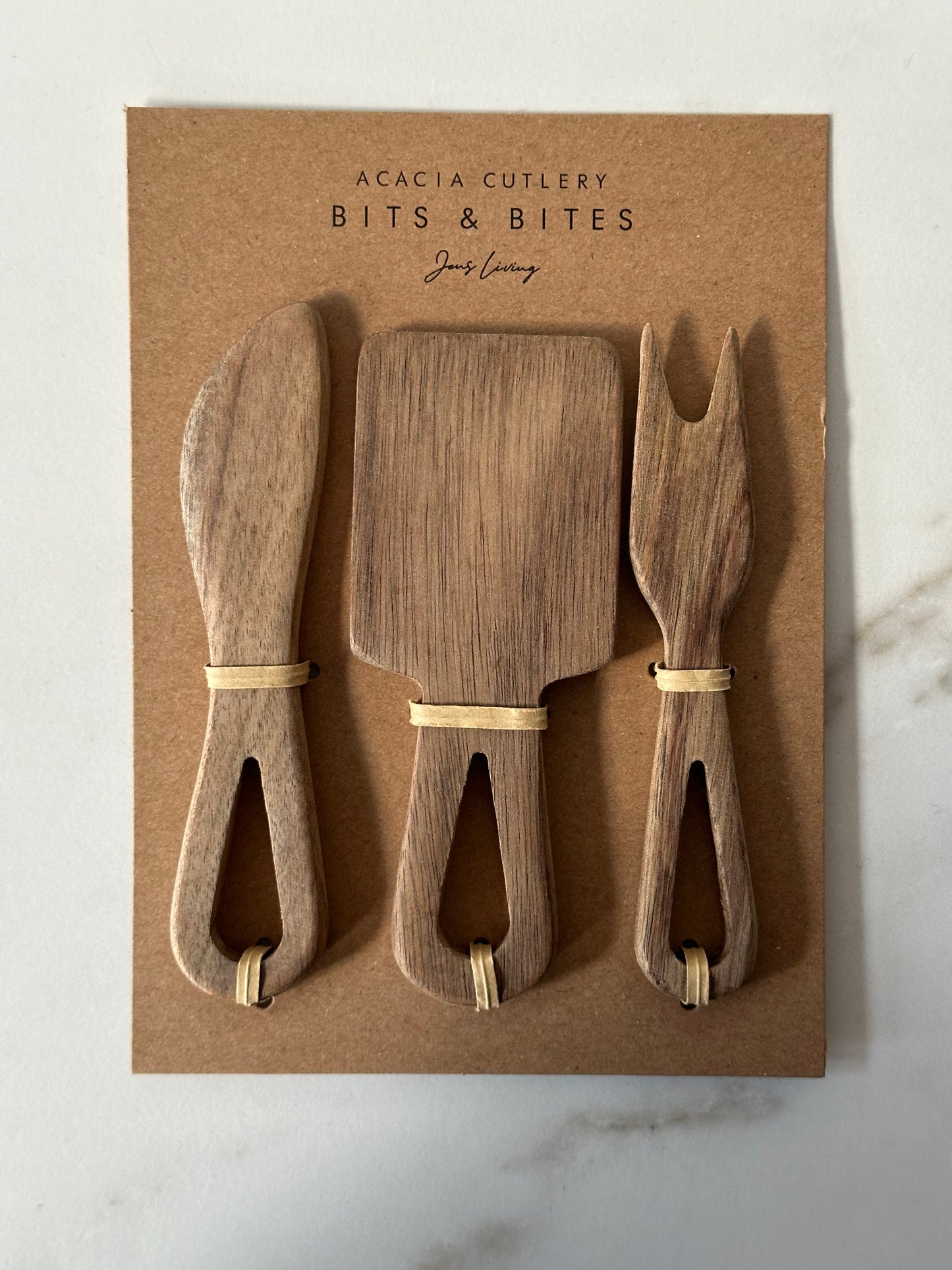 Borrelbestek hout - RUBY Conceptstore