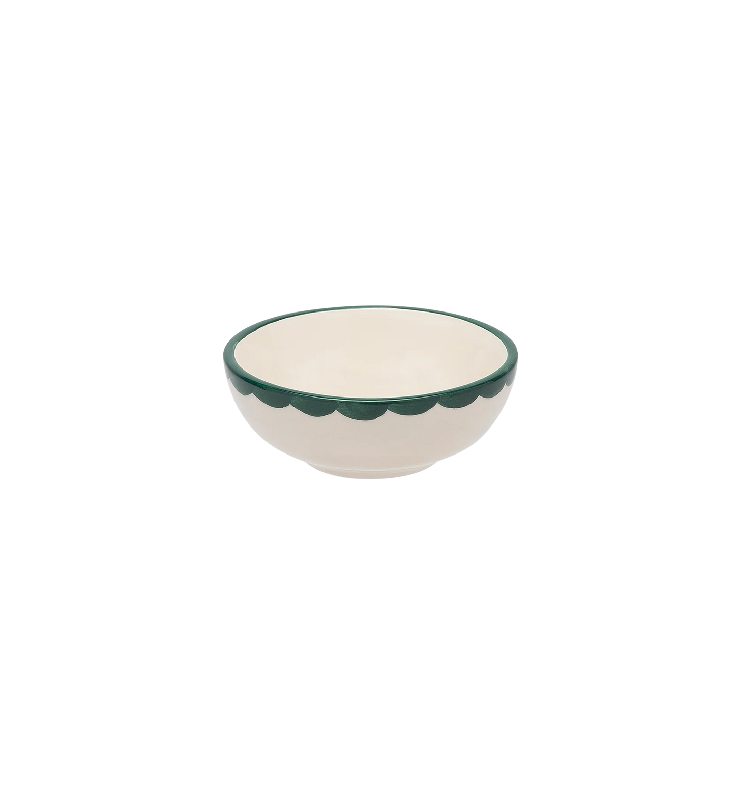 Anna + Nina -
Peacock Trim Tapas Bowl