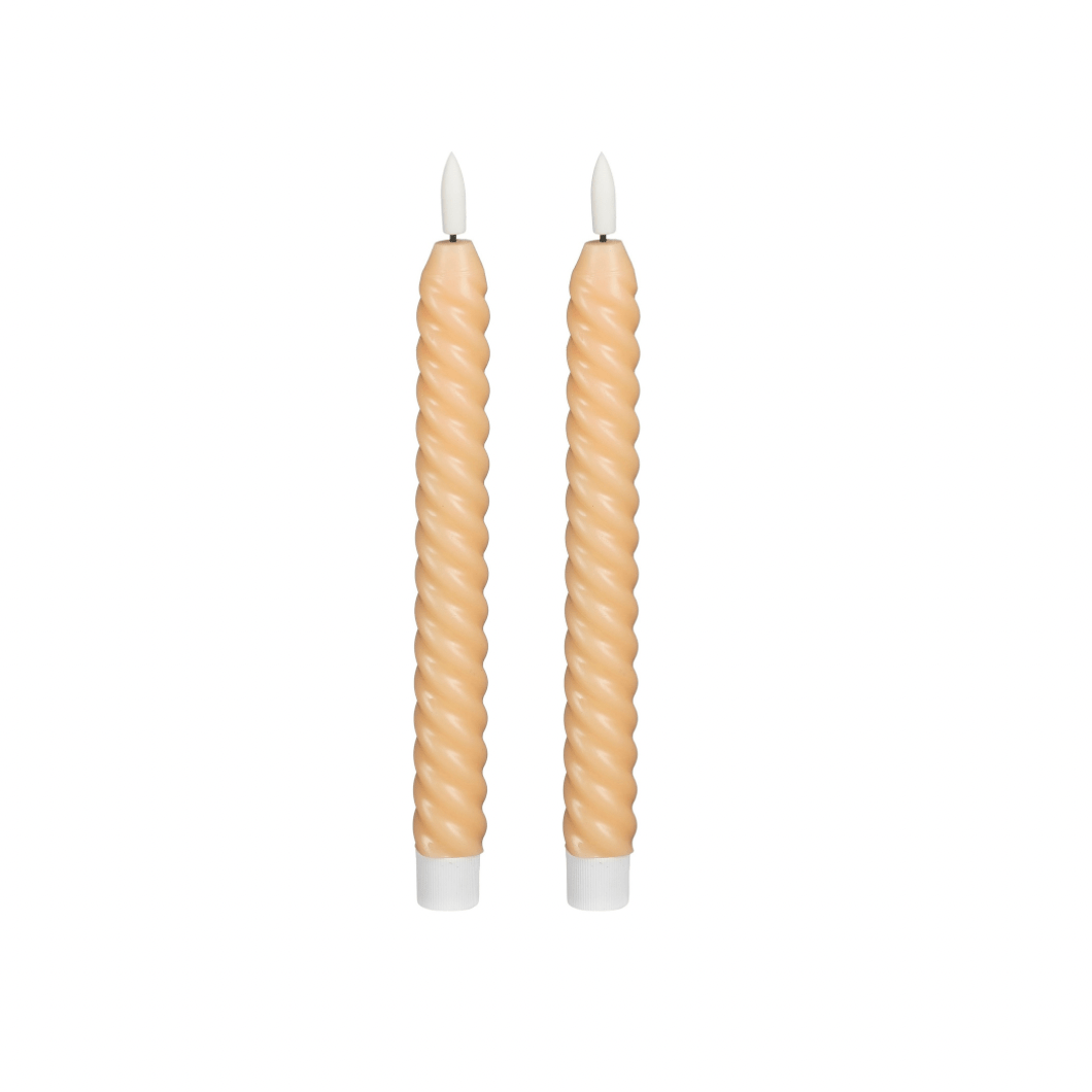 led kaarsen creme twist