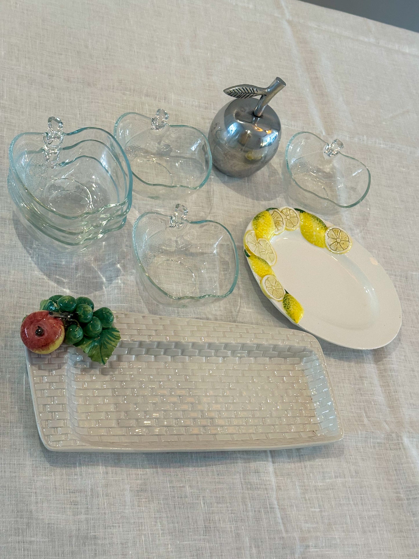 Vintage Fruit Serving Plate | Italian Ceramic - Ruby Conceptstore