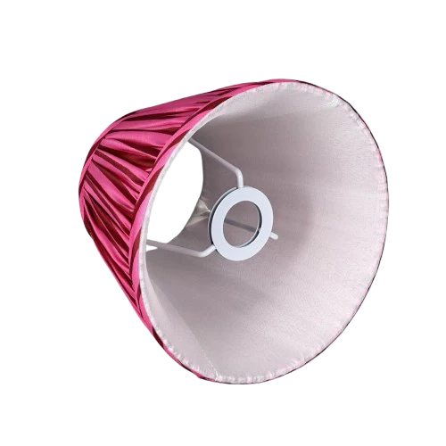 Club Carlotta - PHILIA RECHARGABLE TABLE LAMP STRIPED PINK LAMPSHADE