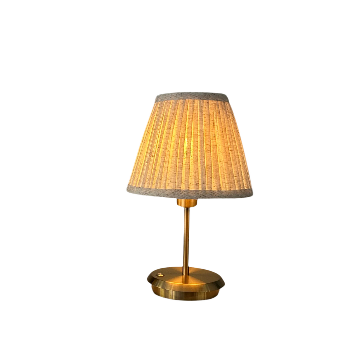 Saint-Honoré – Oplaadbare tafellamp met linnen kap