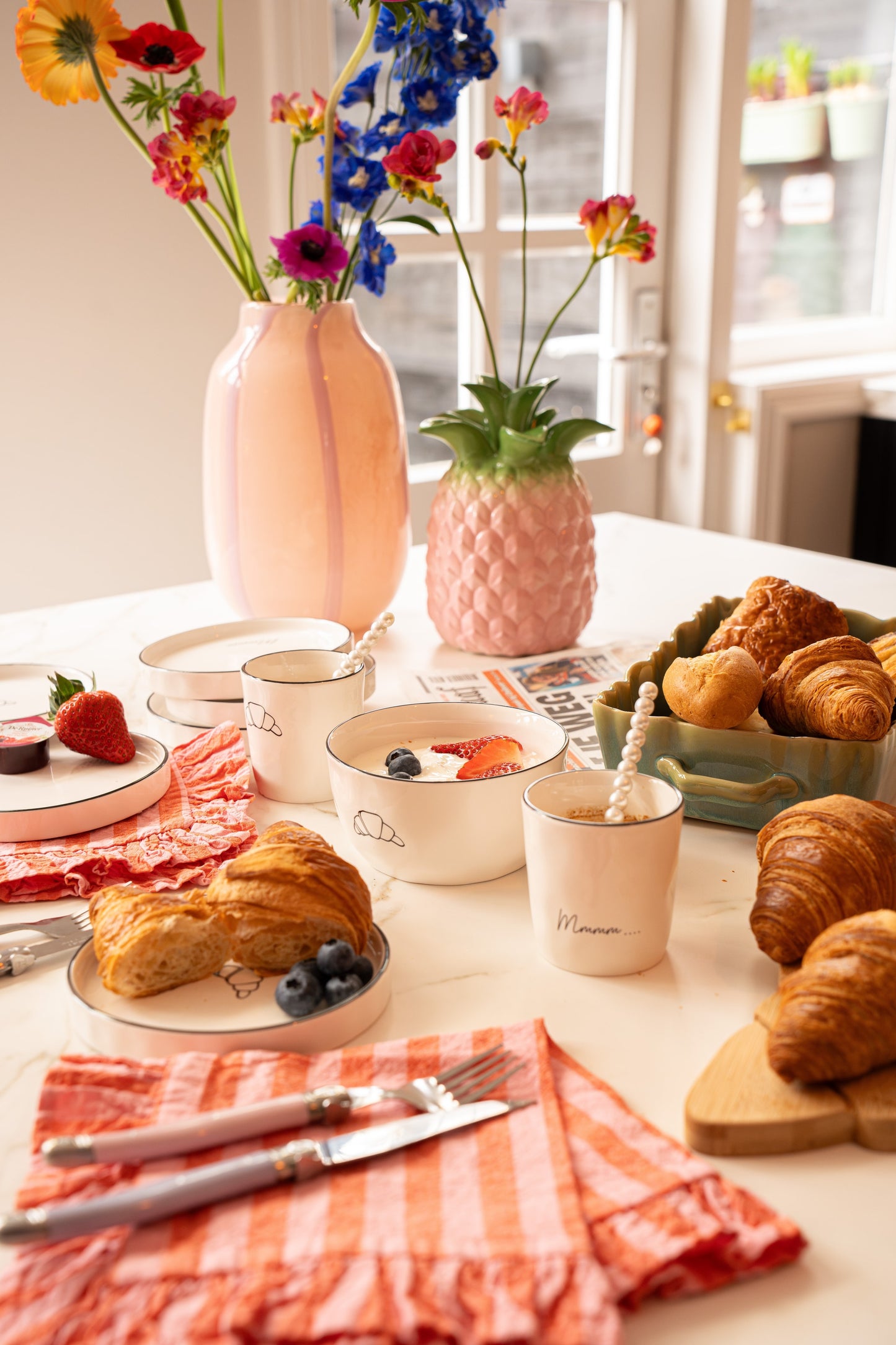 Serveerplank croissant | Ruby Conceptstore