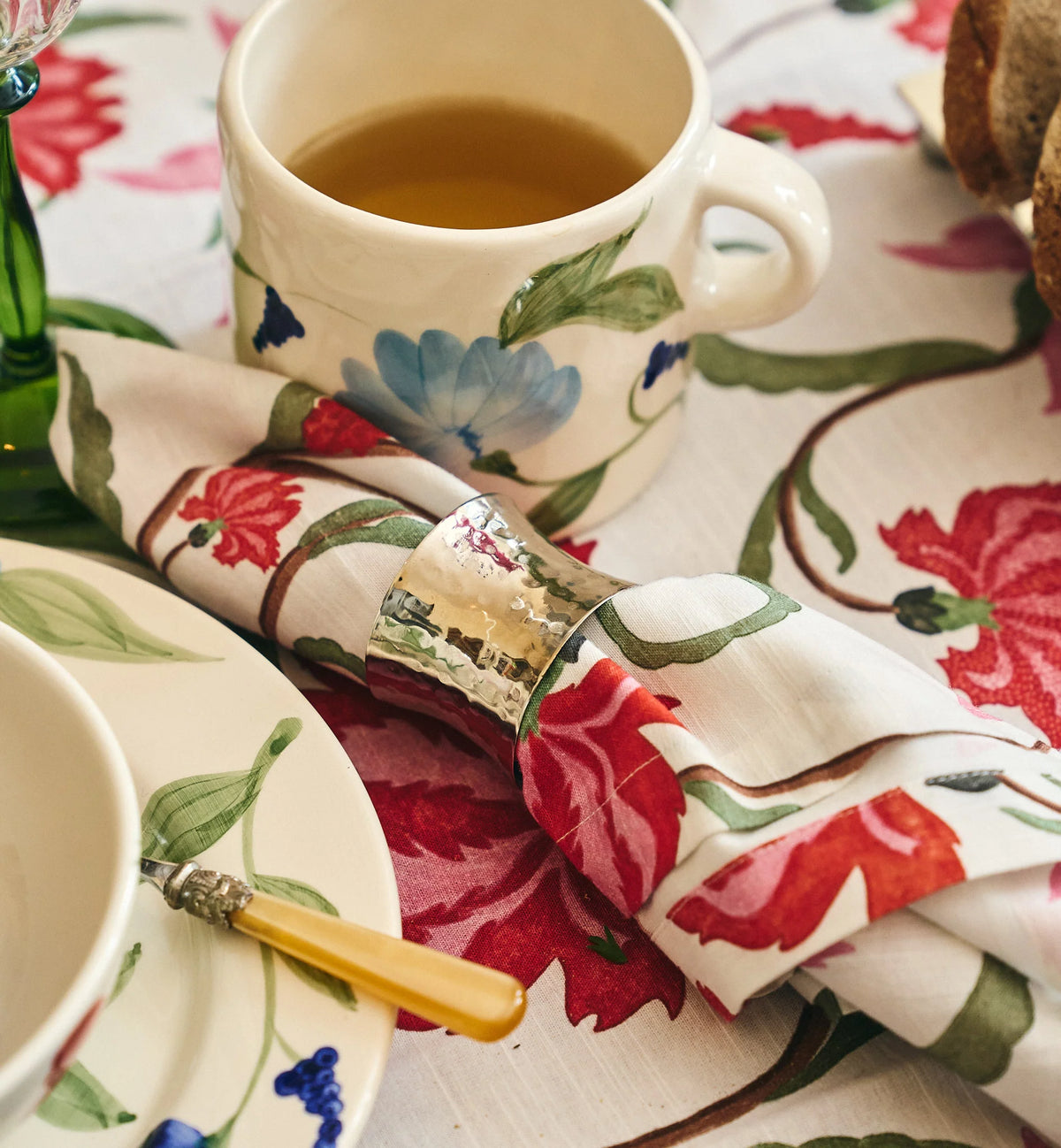 Anna + Nina - Silver Linings Napkin Rings Set of 4