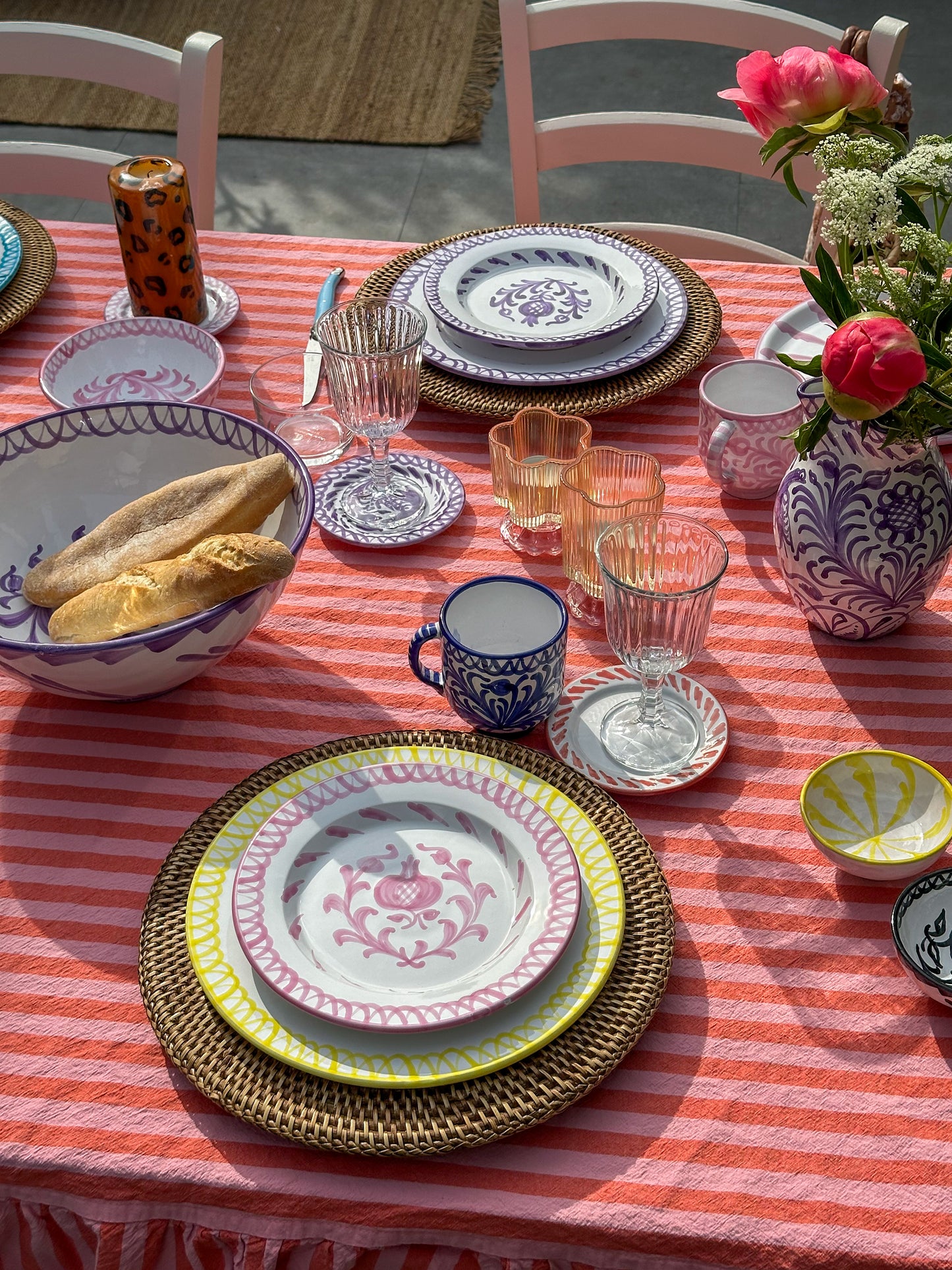 Dinerbord 26 cm Granada geel | Rubia Cerámica