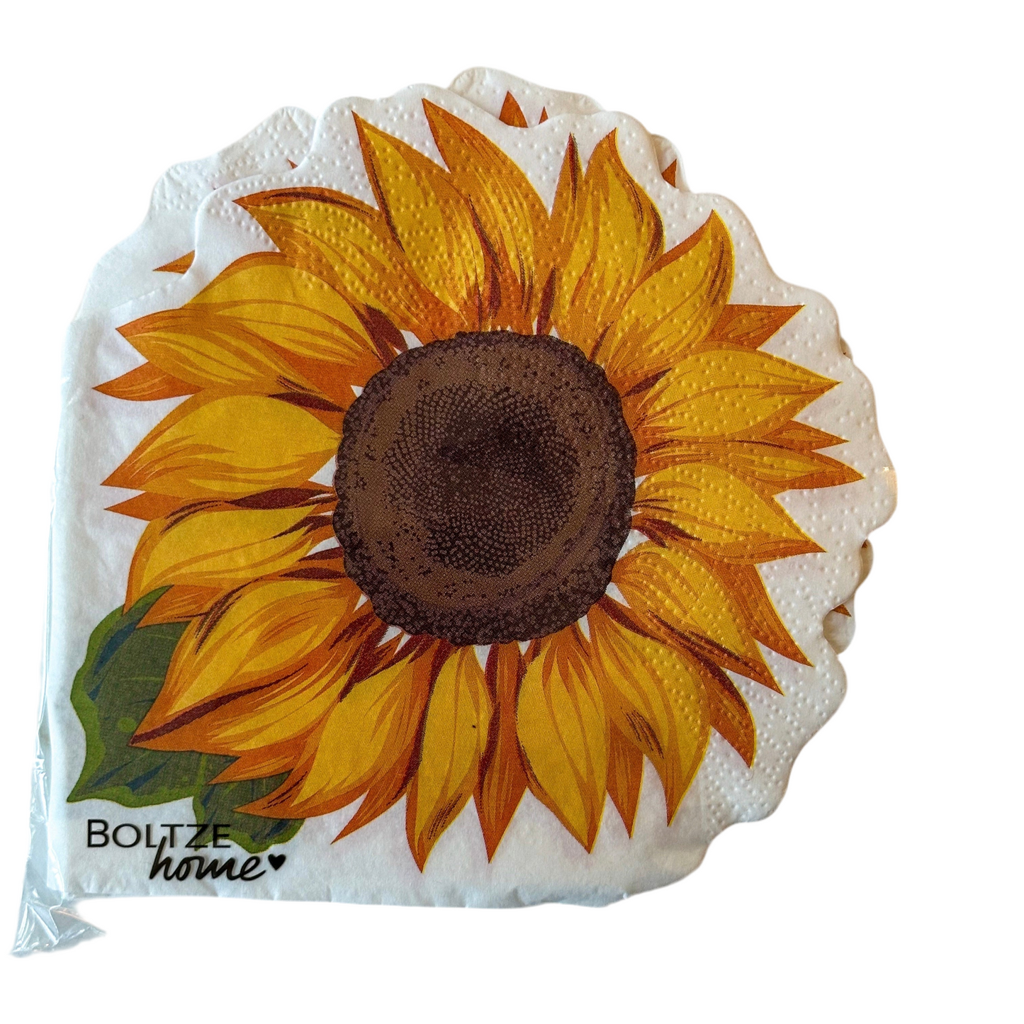 Servetten papier zonnebloem