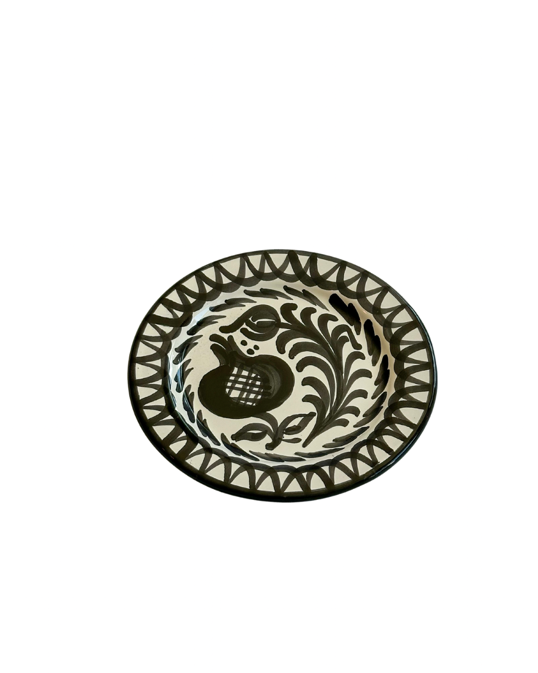 Sideplate Granada Zwart | Rubia Cerámica