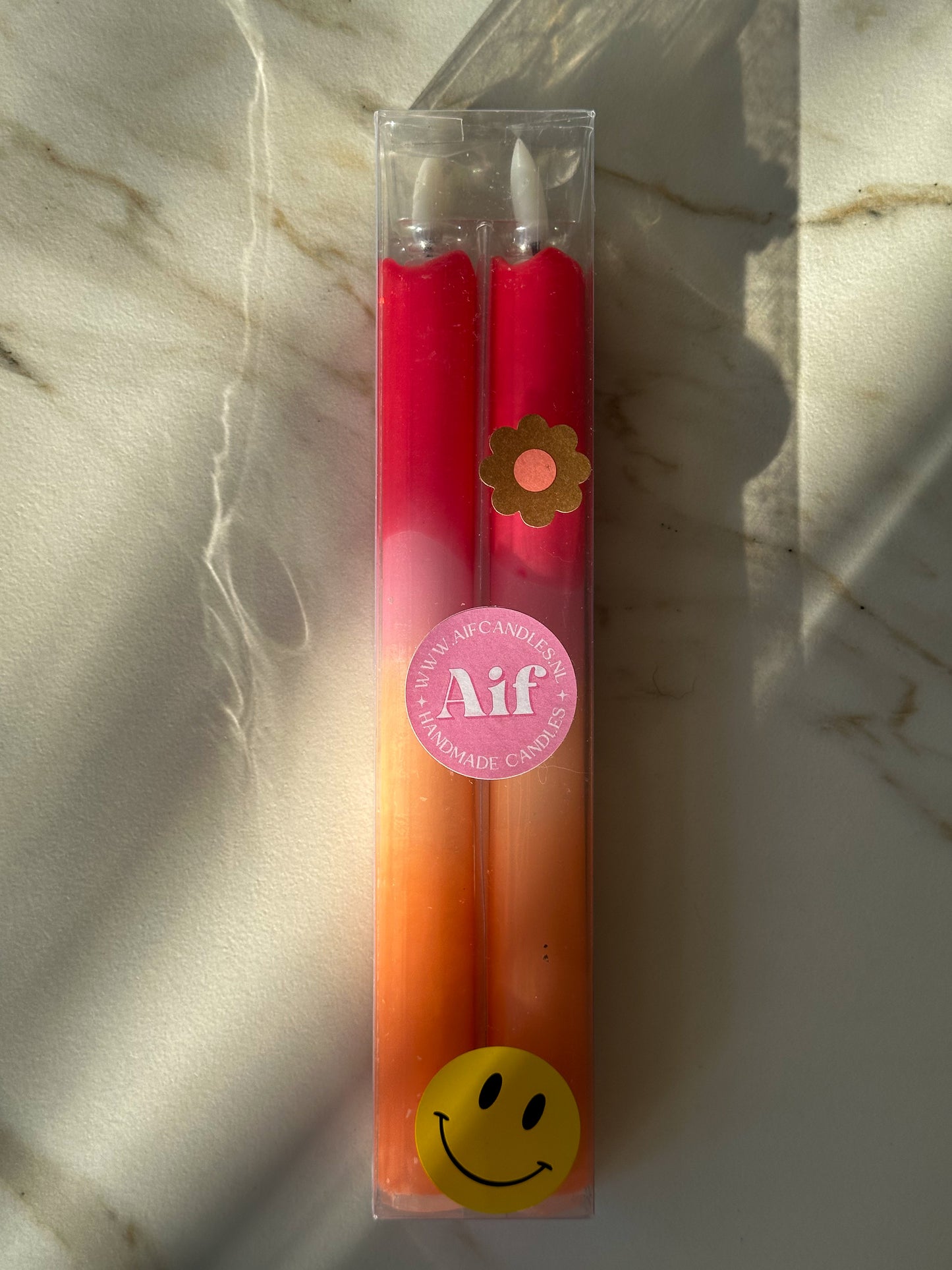 LED kaarsen dip dye (2 stuks) - RUBY Conceptstore