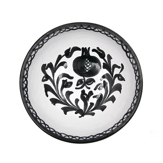 Tapasschaaltje 10 cm Granada Zwart | Rubia Cerámica