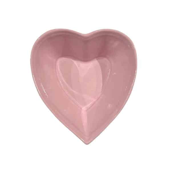 Hartvormig ovenschaal L – Gresnovo Rose Fondant