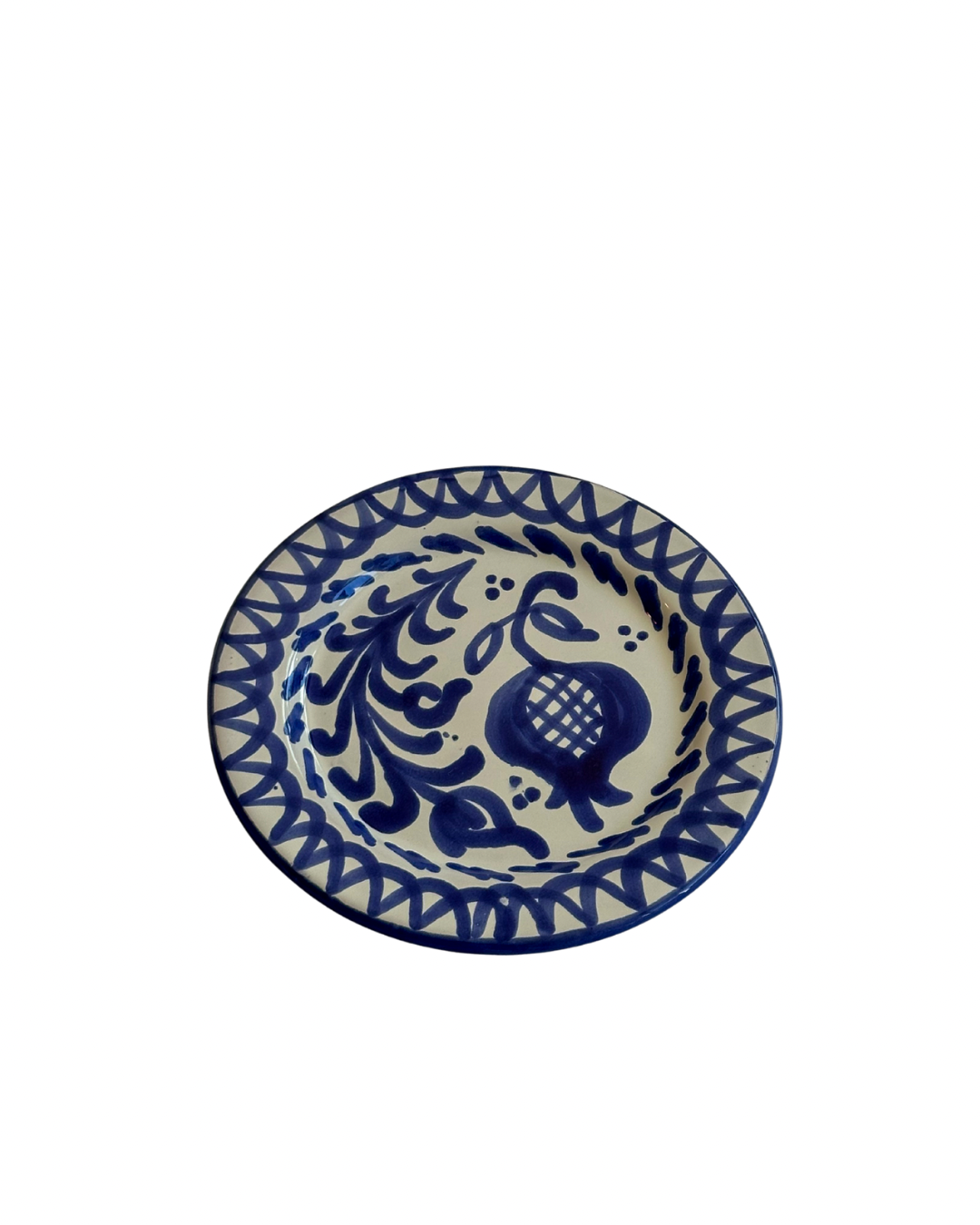 Sideplate Granada Blauw | Rubia Cerámica