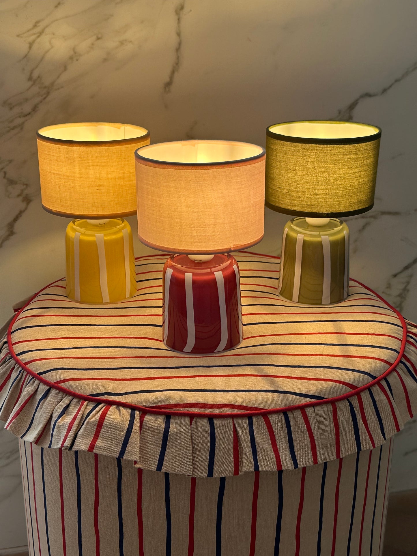 Tafellamp batterij Lily Groen | Ruby Conceptstore