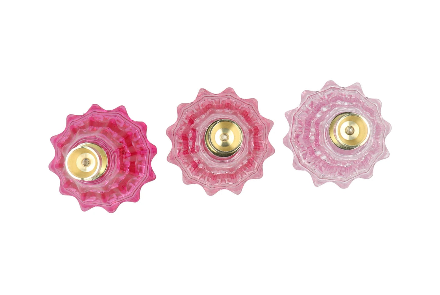 Kandelaar kerstboom roze 20cm