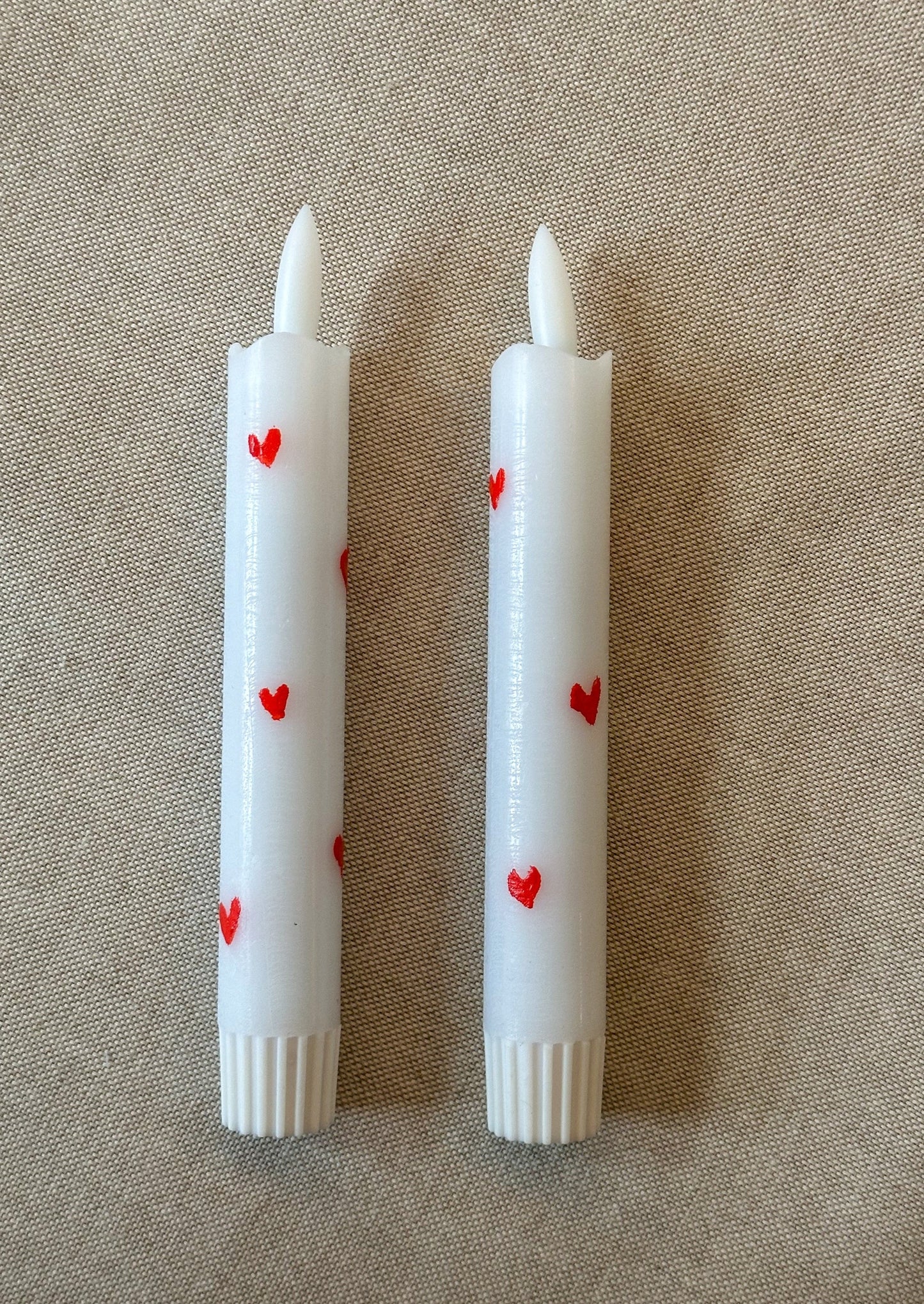 led kaarsen hartjes