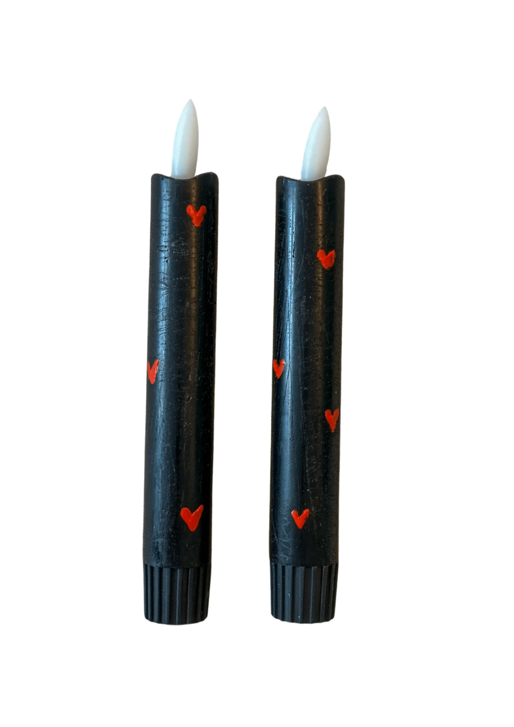 led kaars hartjes