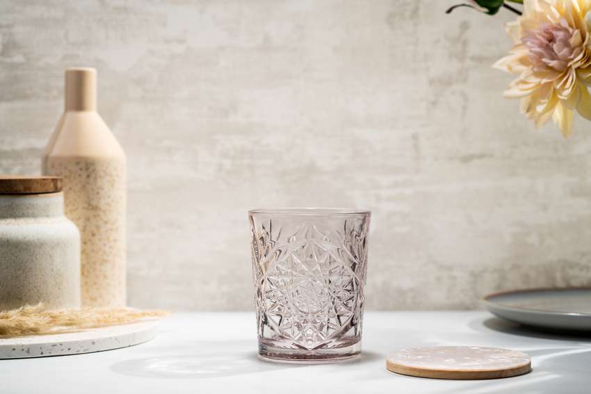 Glas hobstar charm lavender - RUBY Conceptstore
