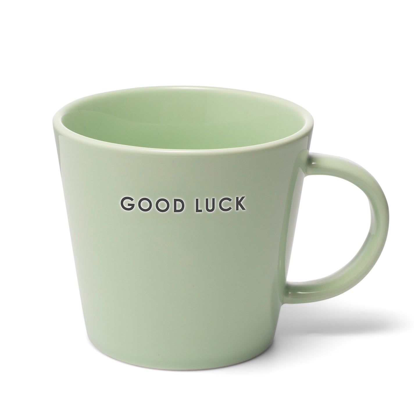 Vondels - Cappuccino mok GOOD LUCK