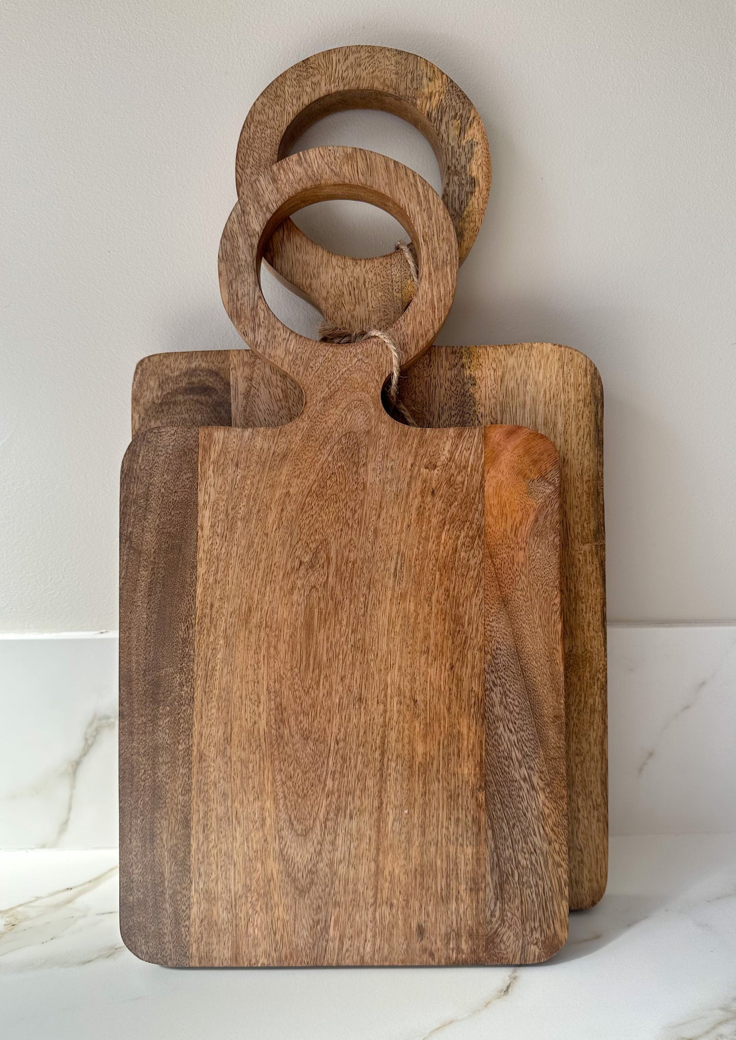 Serveerplank van hout met rond handvat - RUBY Conceptstore