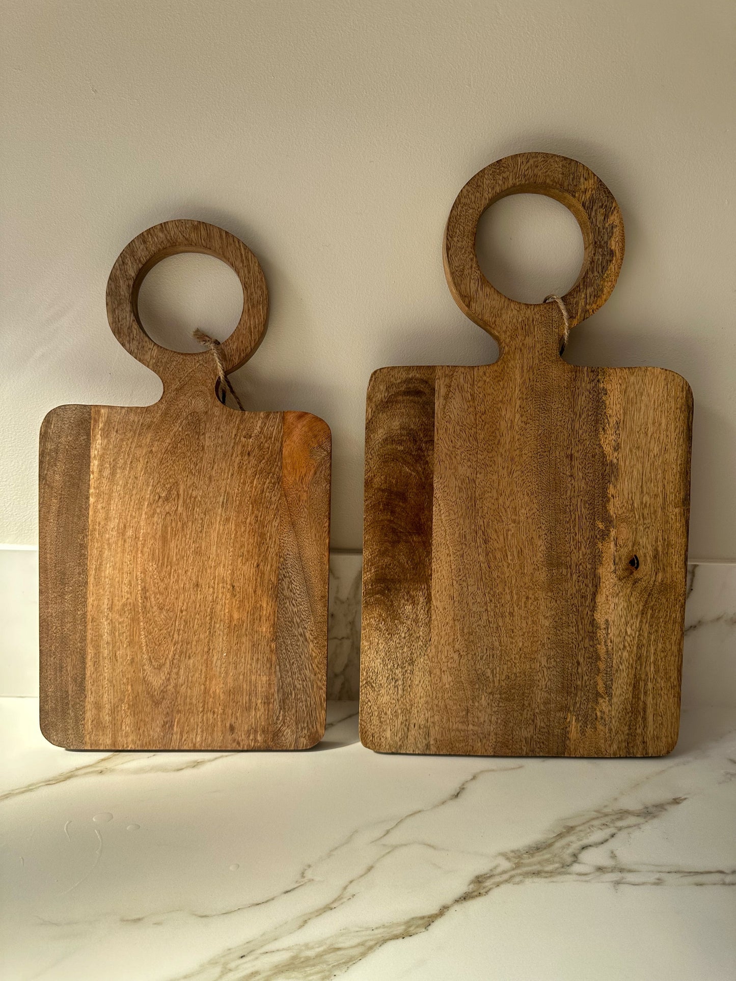 Serveerplank van hout met rond handvat - RUBY Conceptstore